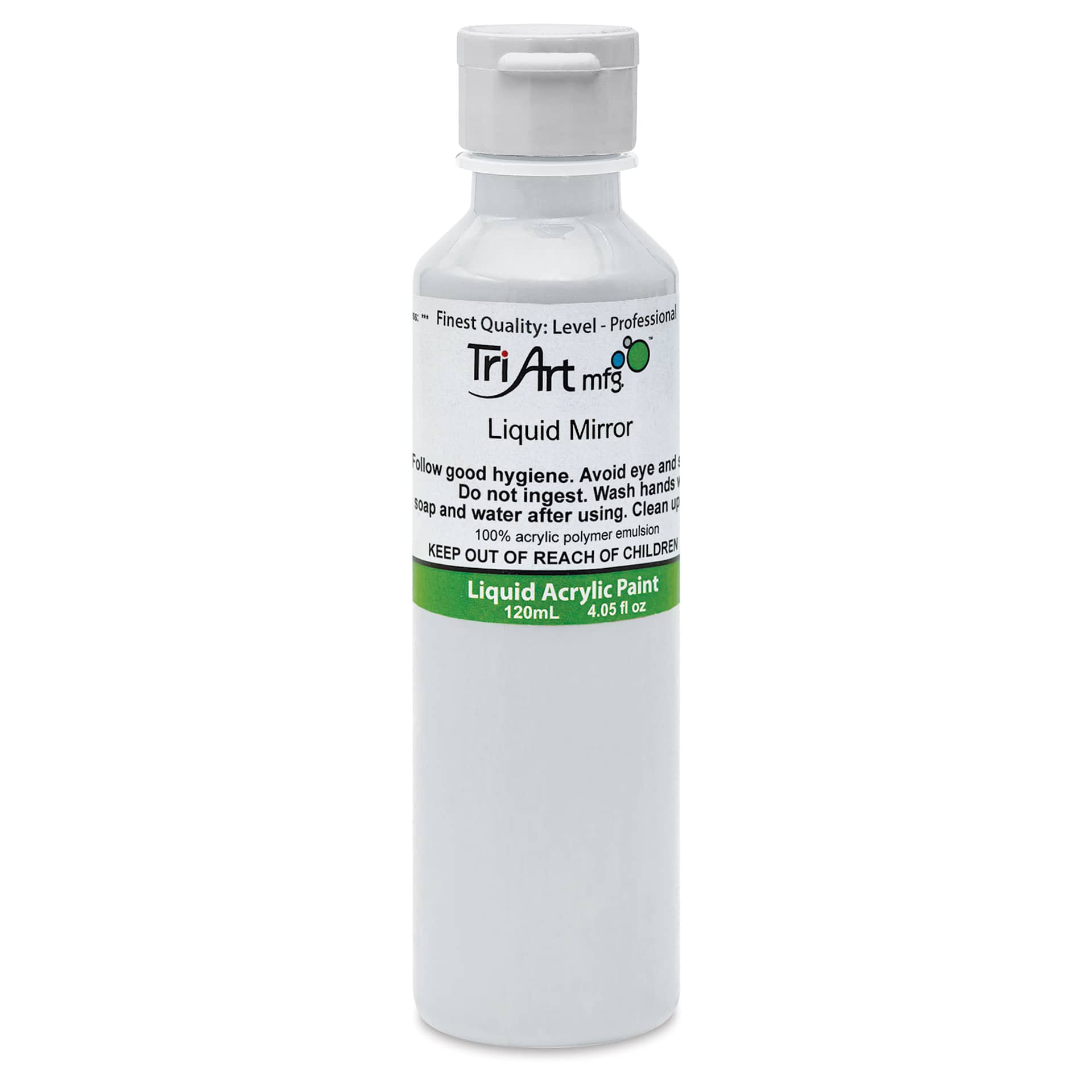 Tri-Art Liquid Artist Acrylics - Liquid Mirror, 120 ml bottle