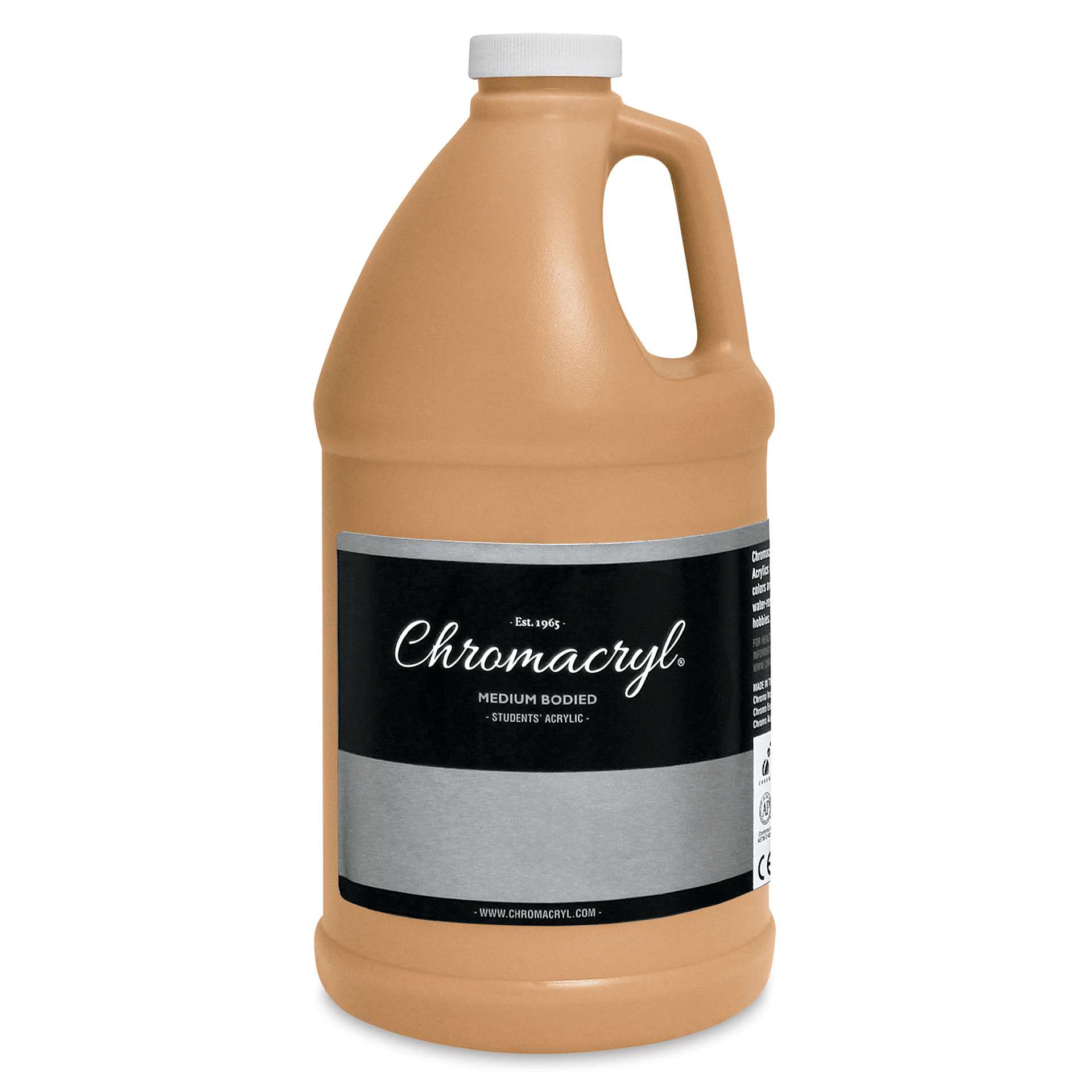 Chromacryl Students' Acrylics - Peach, 64 oz bottle