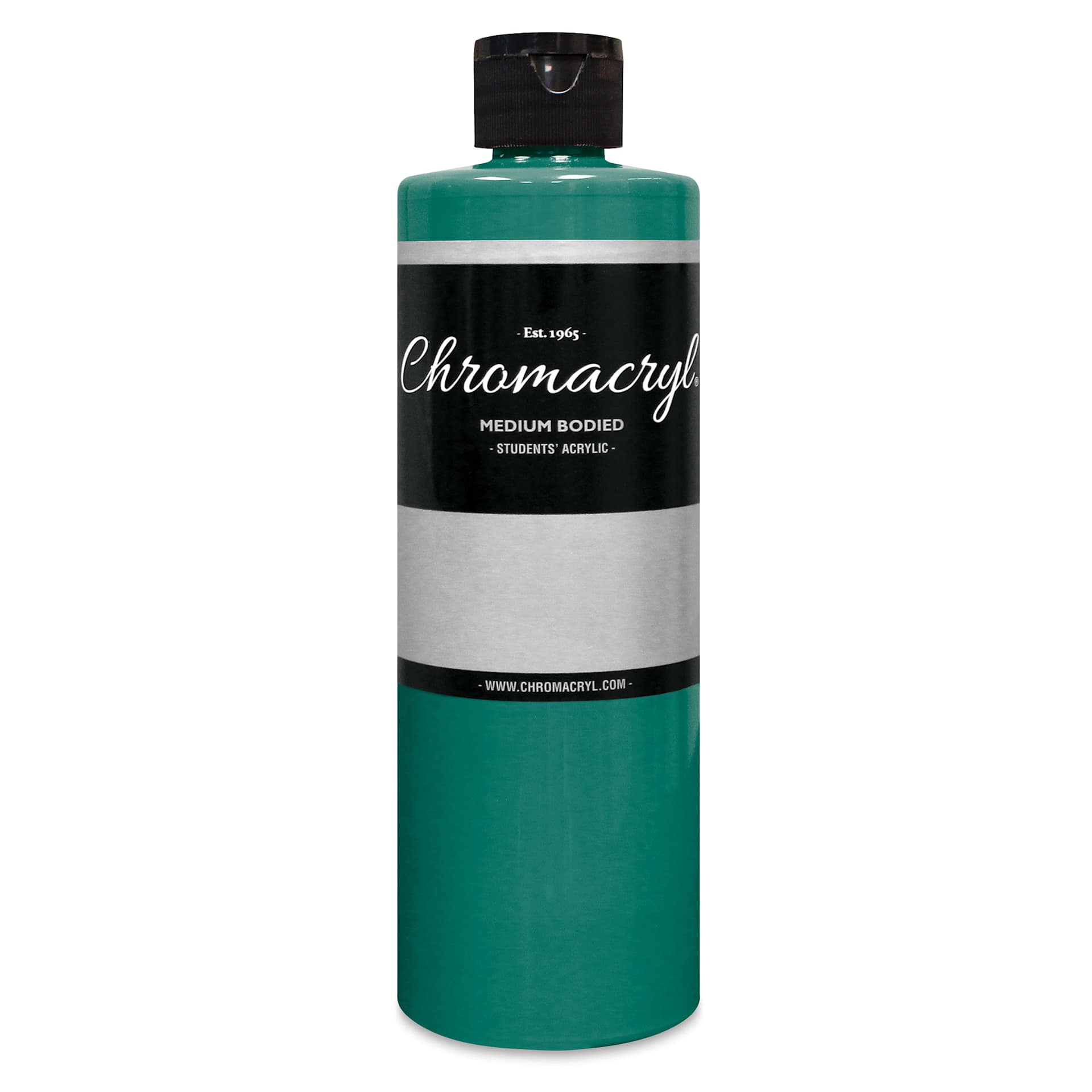 Chromacryl Students' Acrylics - Turquoise, 16 oz bottle