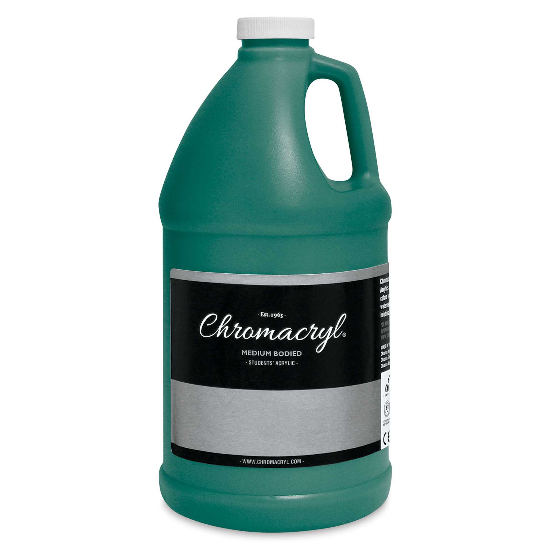 Chromacryl Students' Acrylics - Turquoise, 64 oz bottle