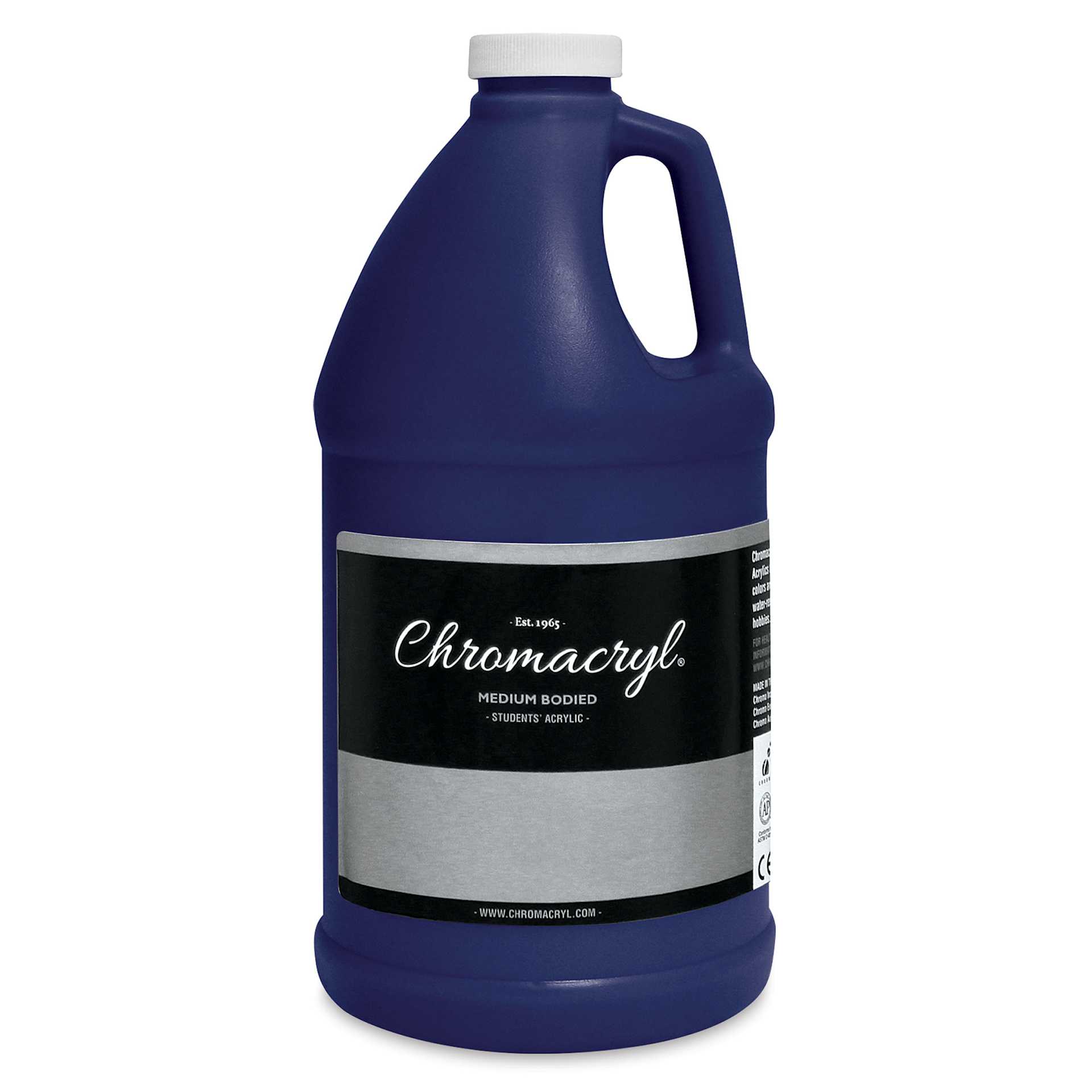 Chromacryl Students' Acrylics - Cool Blue, 64 oz bottle