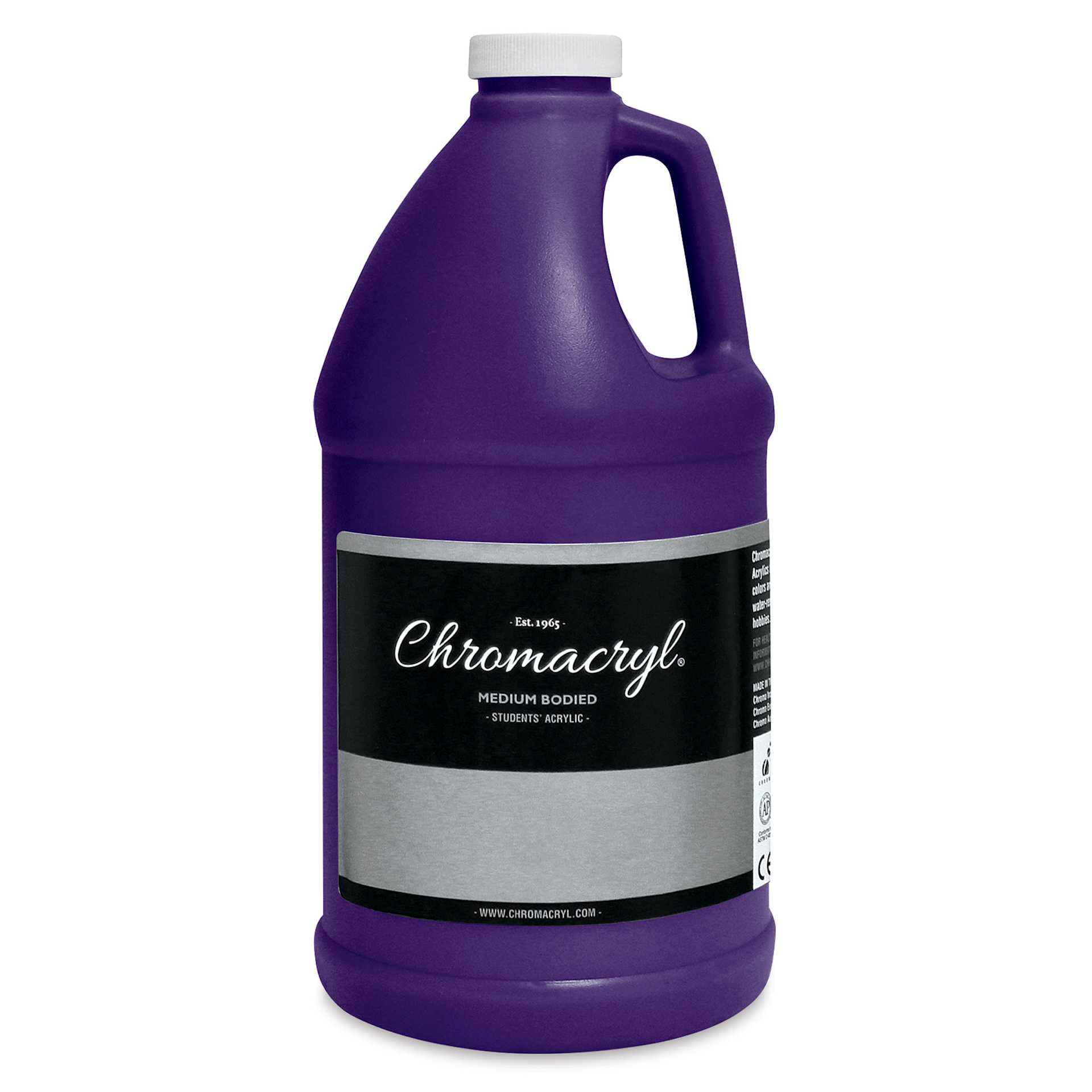 Chromacryl Students' Acrylics - Violet, 64 oz bottle