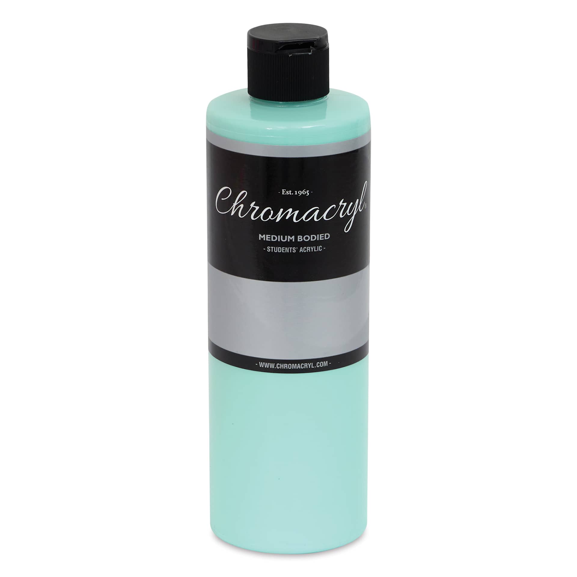 Chromacryl Students' Acrylics - Pastel Green, 16 oz bottle