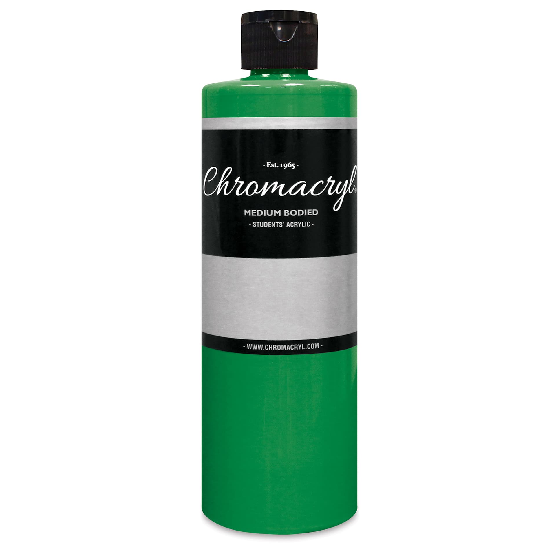 Chromacryl Students' Acrylics - Green Light, 16 oz bottle