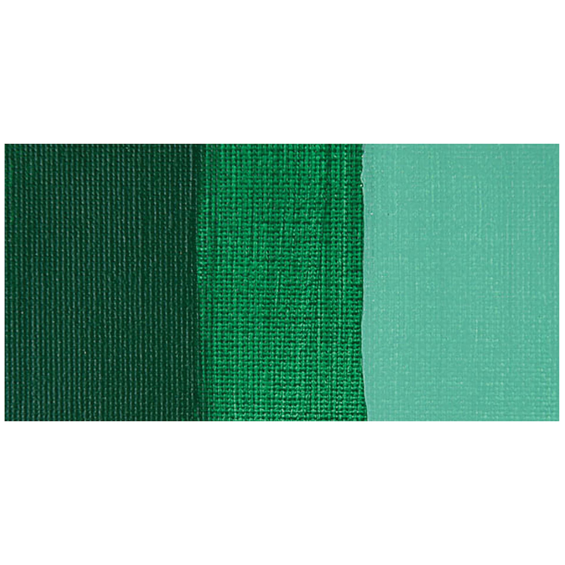 Chromacryl Students' Acrylic Paint - Green Deep swatch