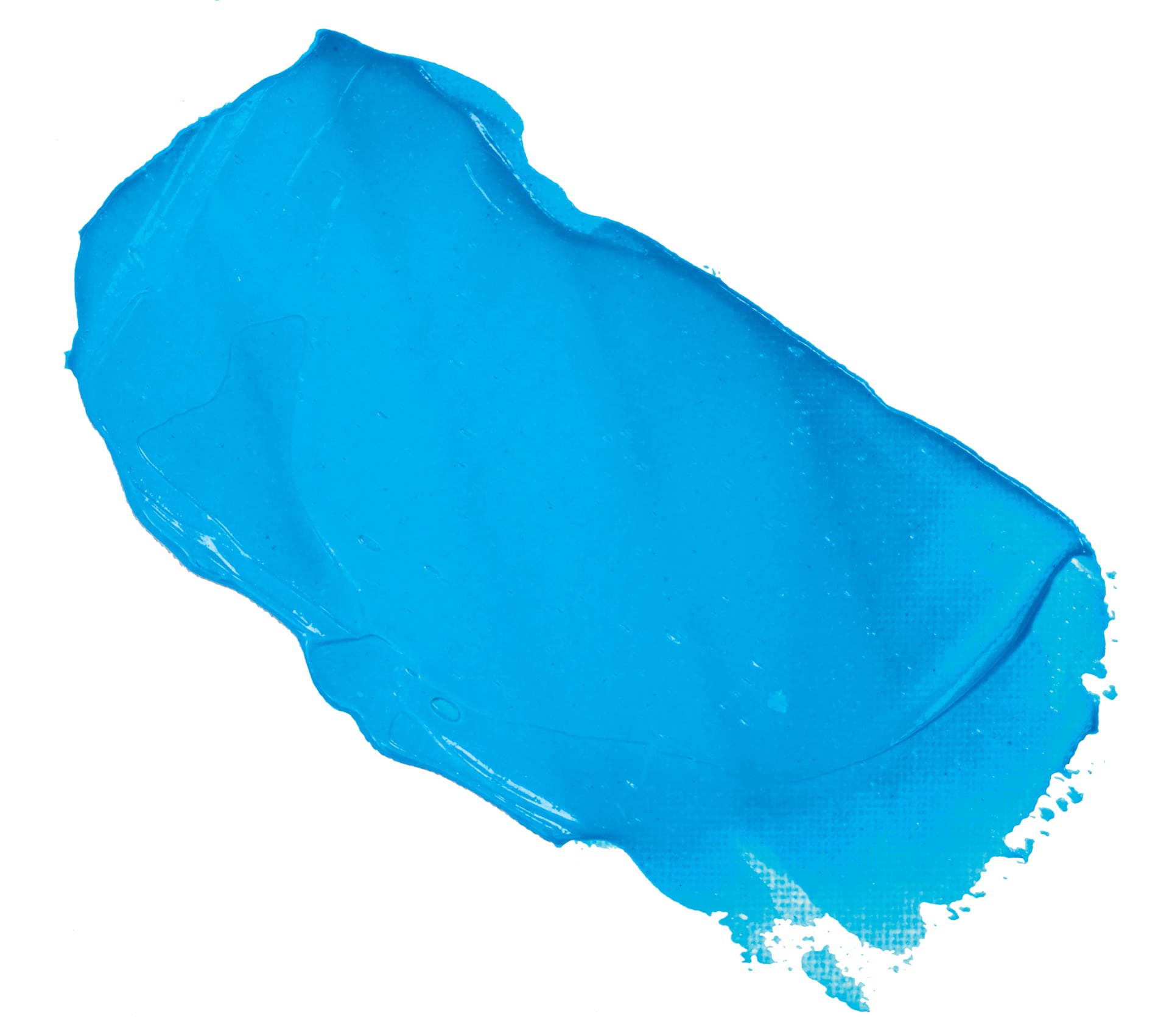 Blickrylic Gel Medium, mixed with blue paint Blickrylic Gel Medium, mixed with blue paint