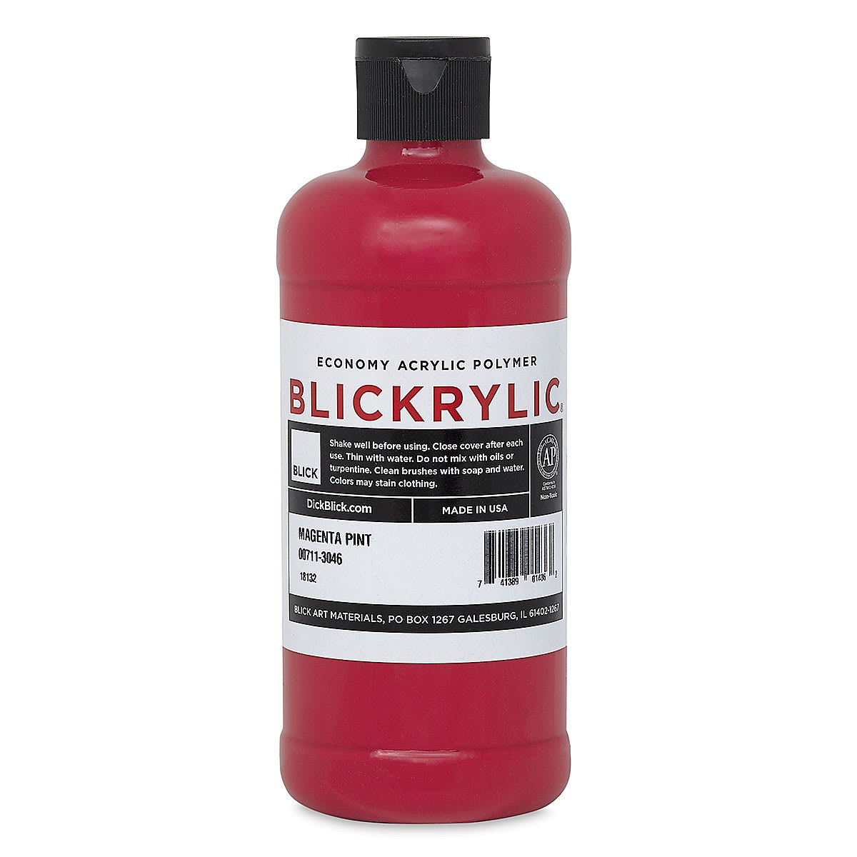 Blickrylic Student Acrylics - Magenta, Pint