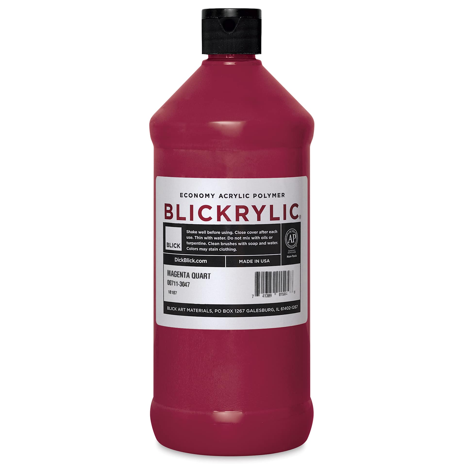 Blickrylic Student Acrylics - Magenta, Quart