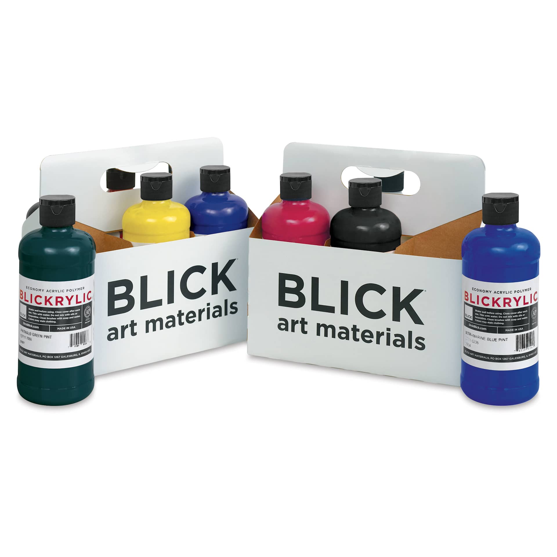Blickrylic Student Acrylic Paints and Sets, various bottles