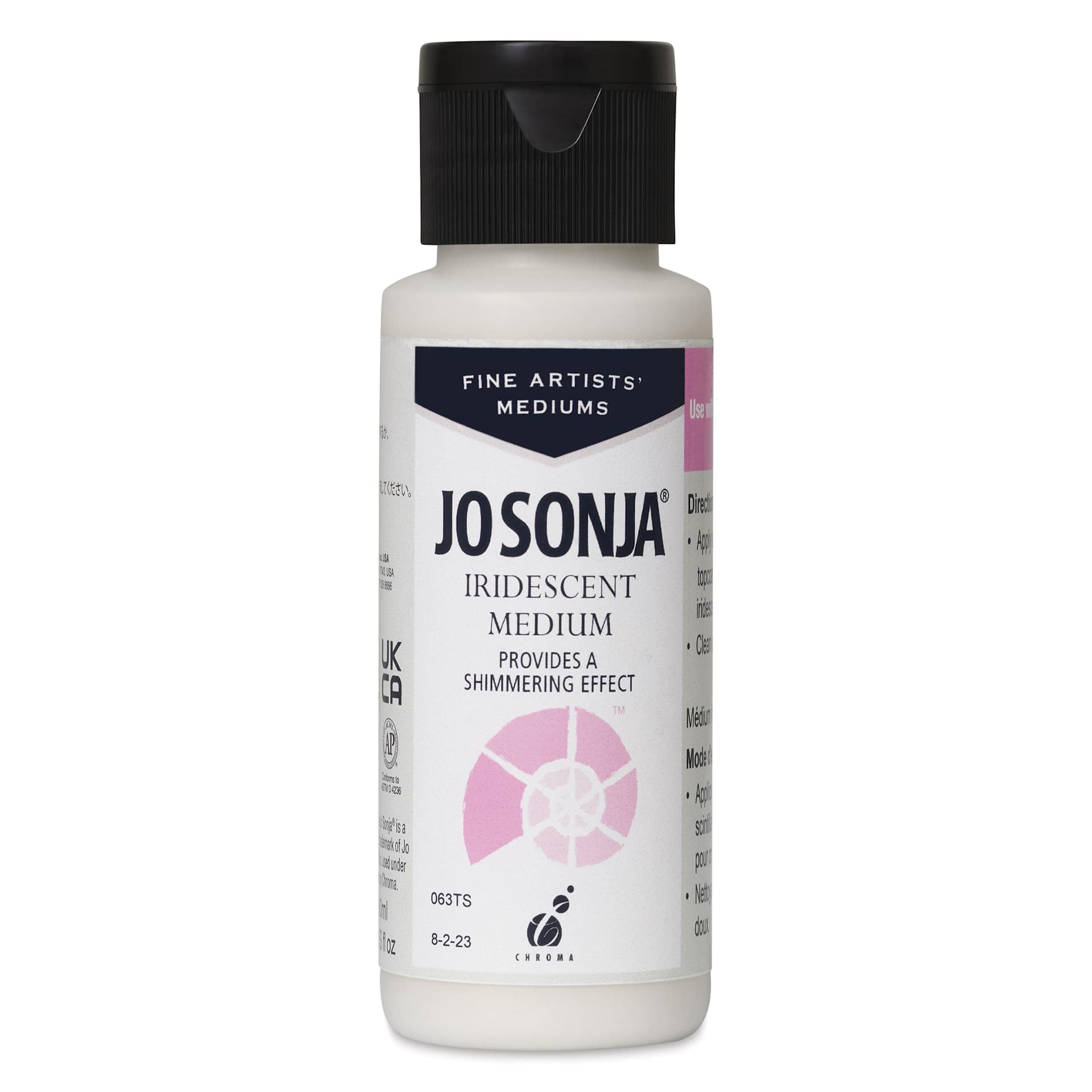 Chroma’s Jo Sonja Artists’ Iridescent Medium - 2 oz bottle - front