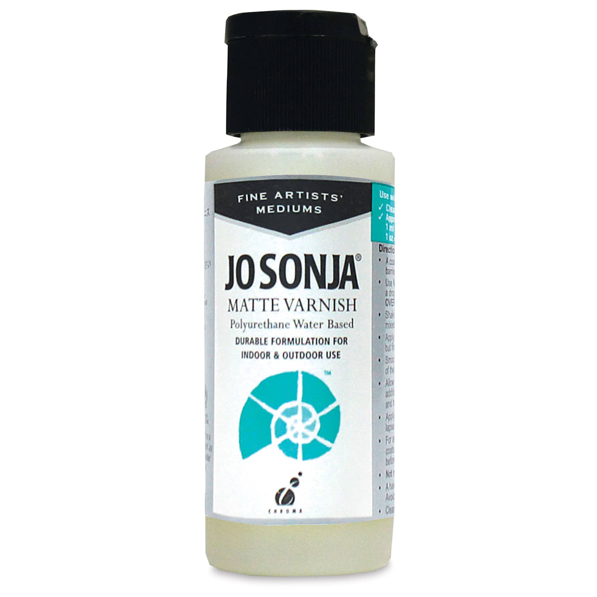 Jo Sonja's Polyurethane Varnish - Matte, 2 oz bottle