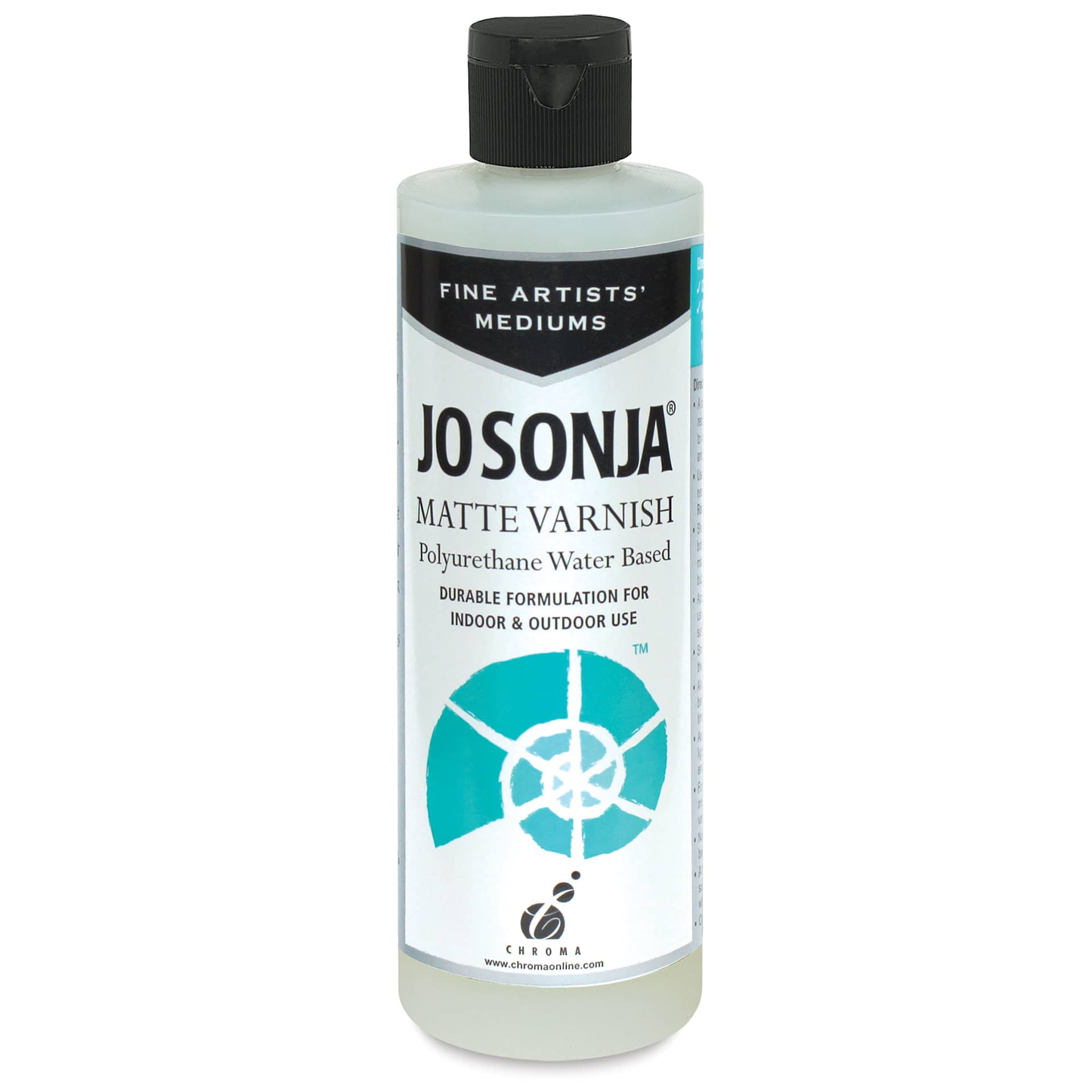 Jo Sonja's Polyurethane Varnish - Matte, 8 oz bottle