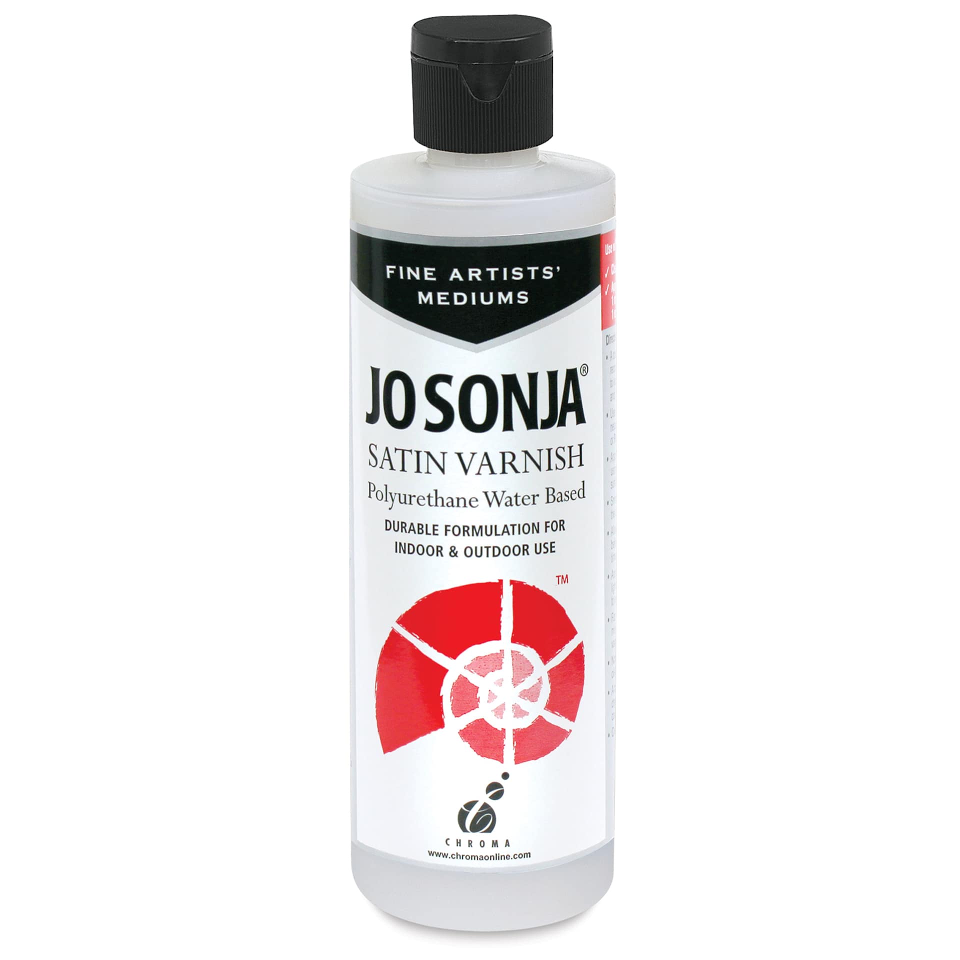 Jo Sonja's Polyurethane Varnish - Satin, 2 oz bottle