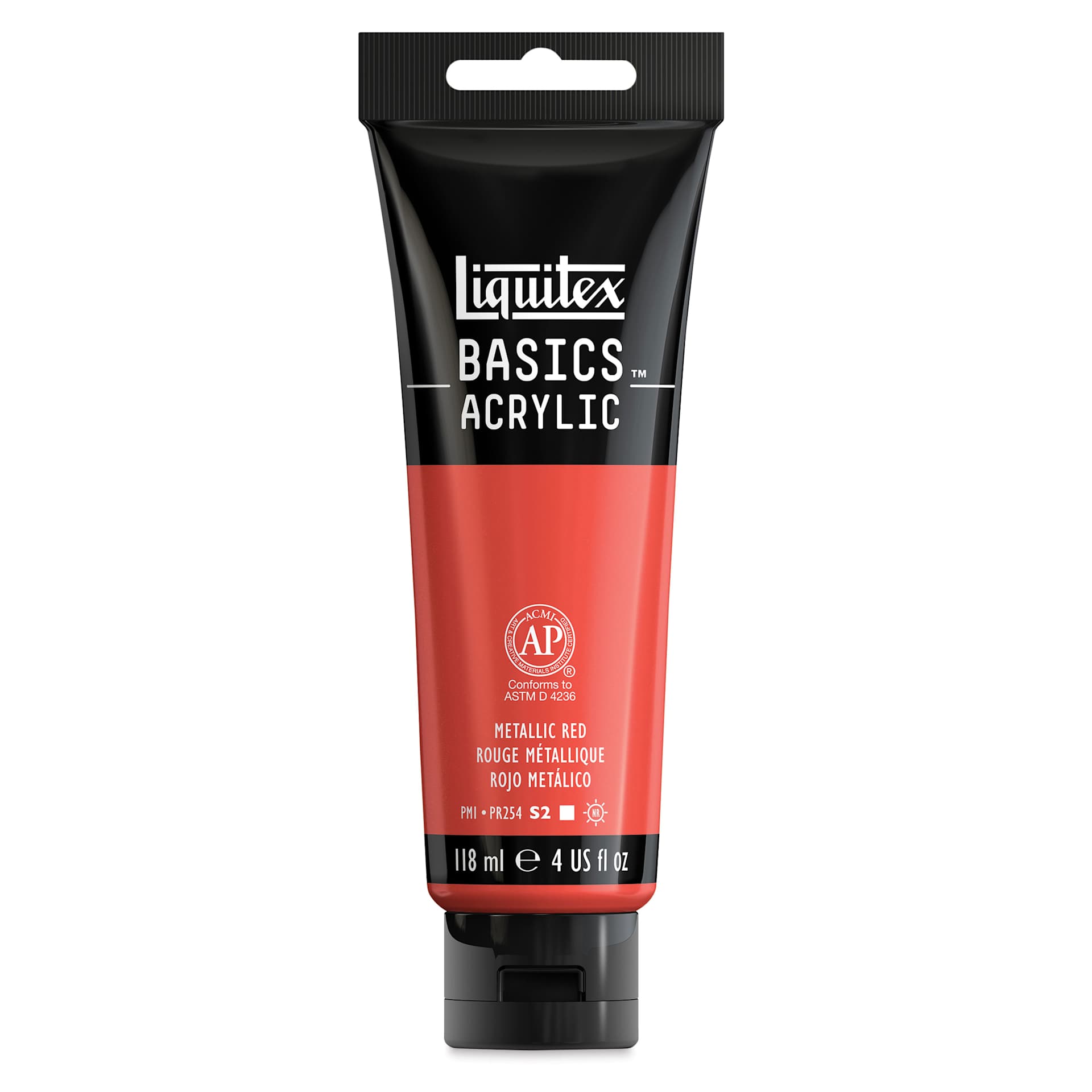 Liquitex Basics - Metallic Red, 118 ml