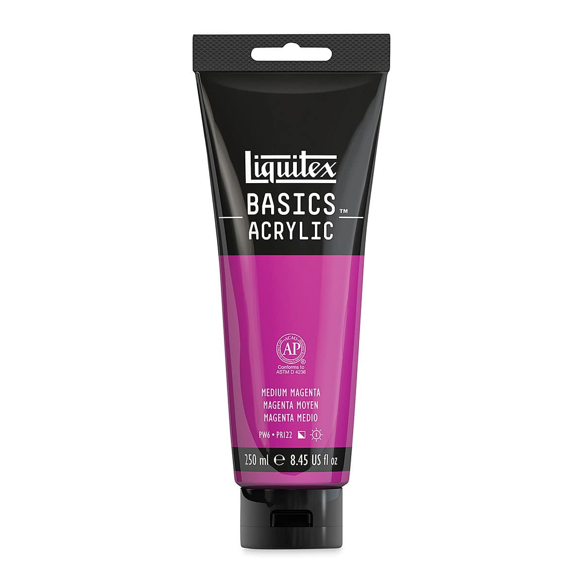 Liquitex Basics - Medium Magenta, 8.5 oz Tube