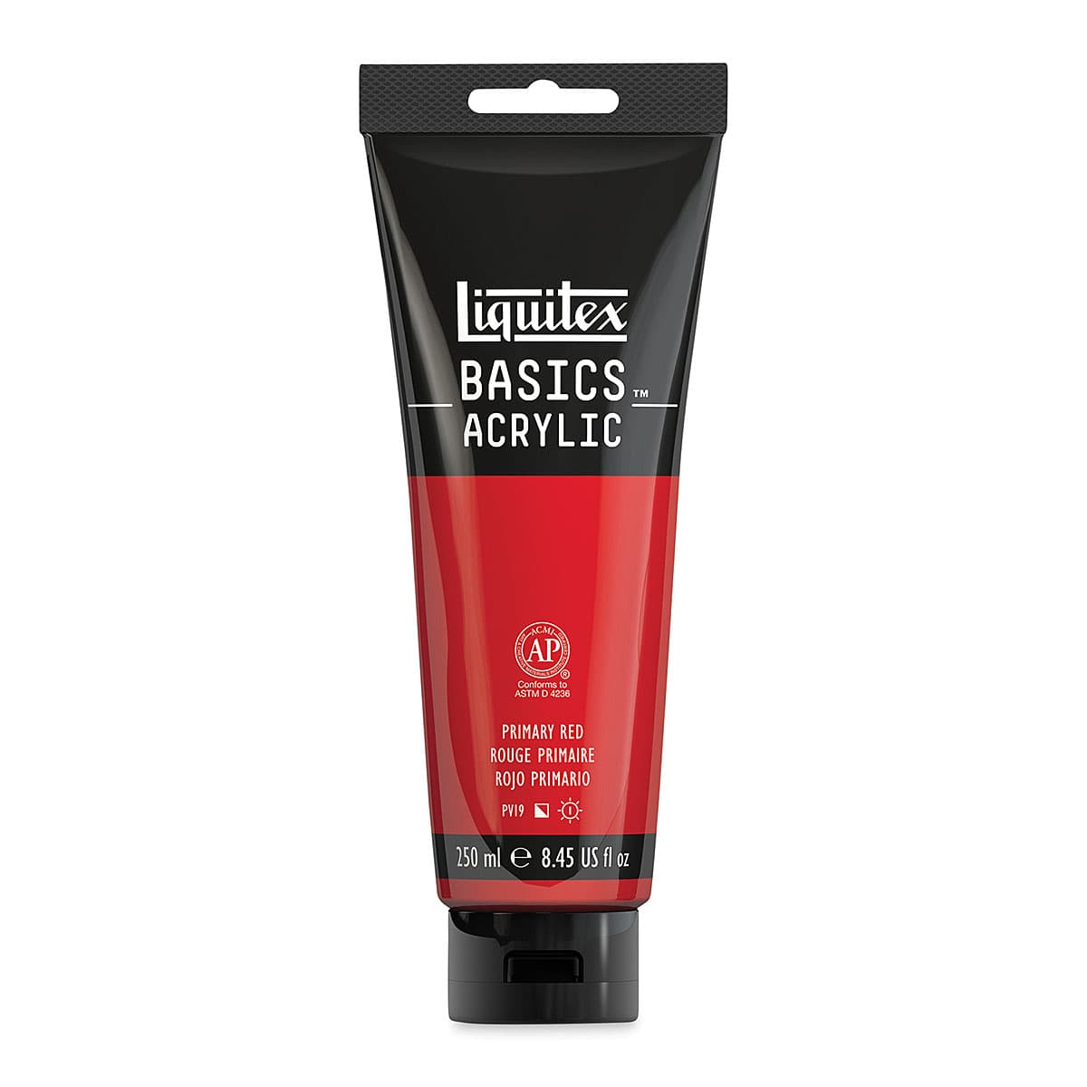 Liquitex Basics - Primary Red, 8.5 oz tube