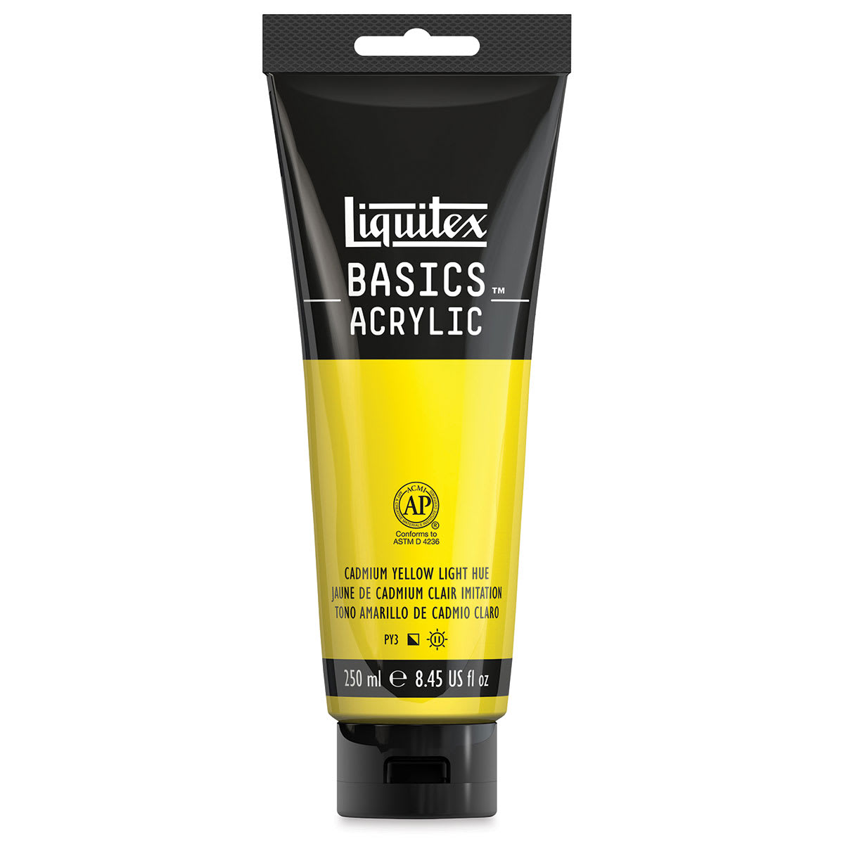 Liquitex Basics - Cadmium Yellow Light Hue, 8.5 oz Tube