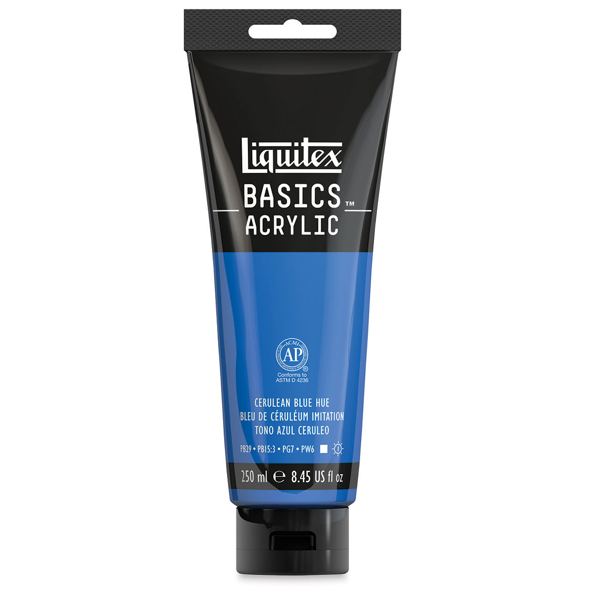 Liquitex Basics - Cerulean Blue Hue, 8.5 oz Tube