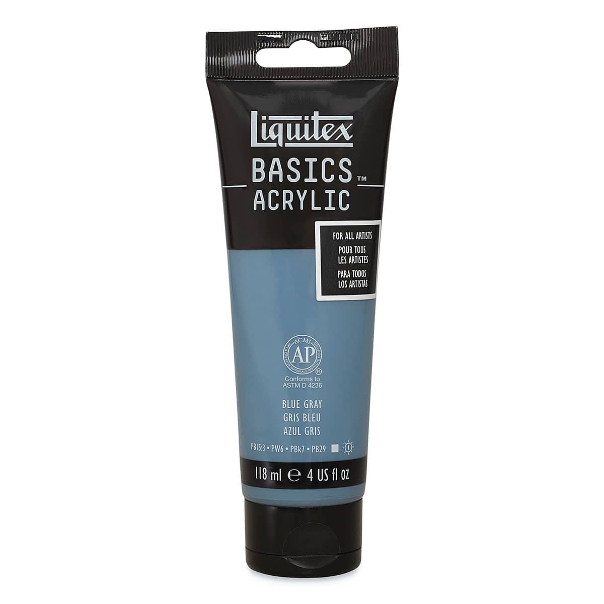 Liquitex Basics - Blue Gray, 4 oz tube