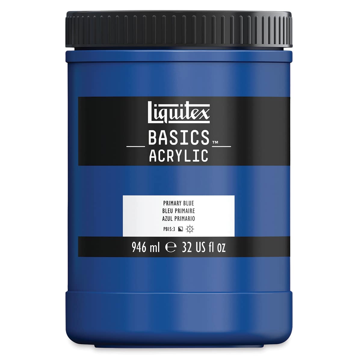 Liquitex Basics - Primary Blue, 32 oz jar