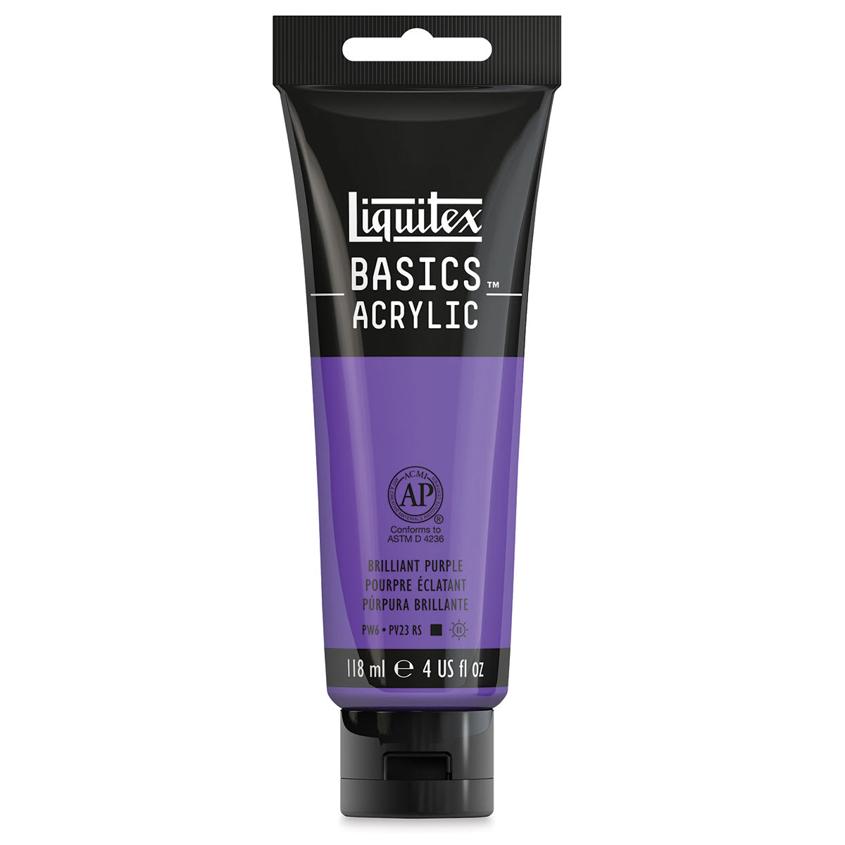 Liquitex Basics - Brilliant Purple, 4 oz tube