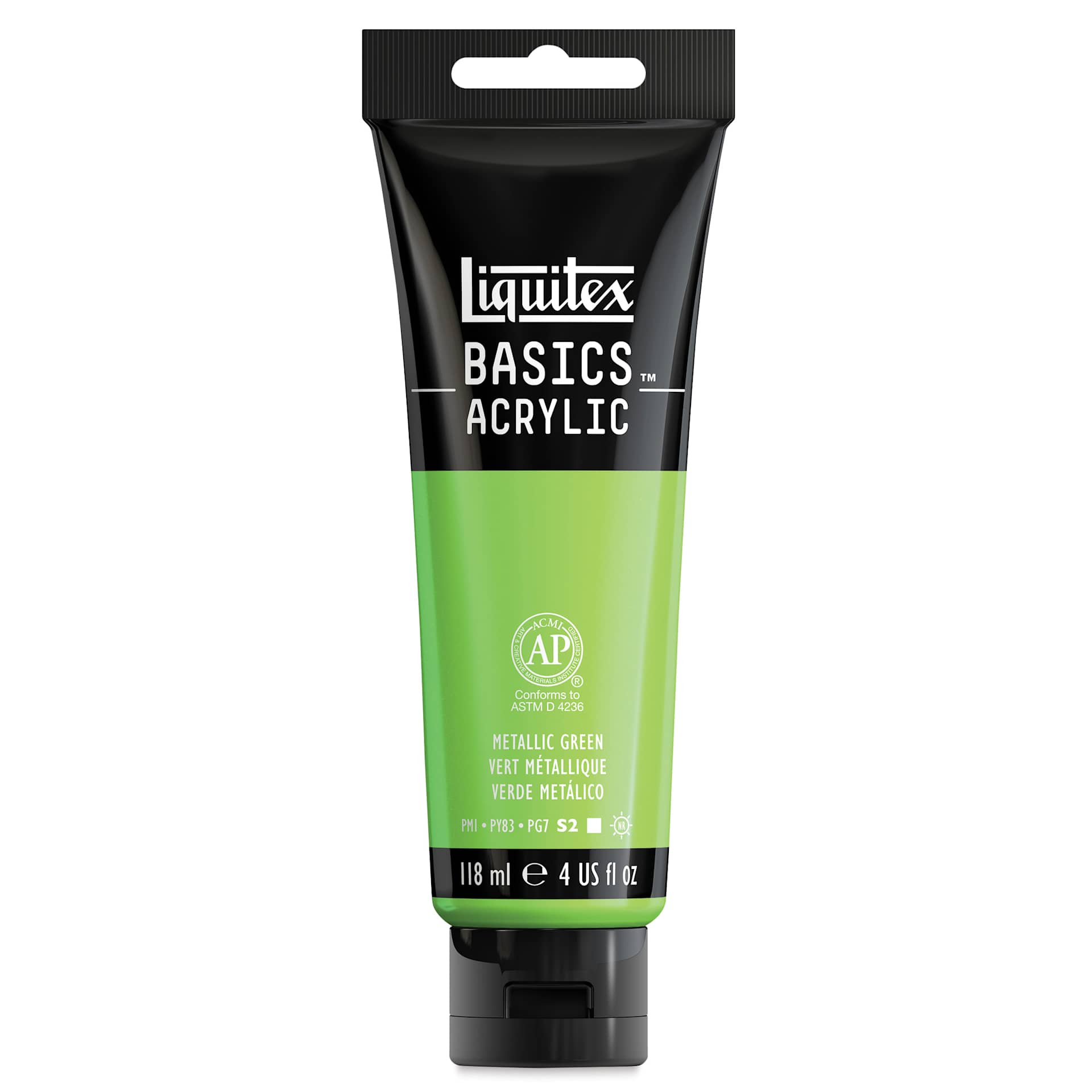 Liquitex Basics - Metallic Green, 118 ml