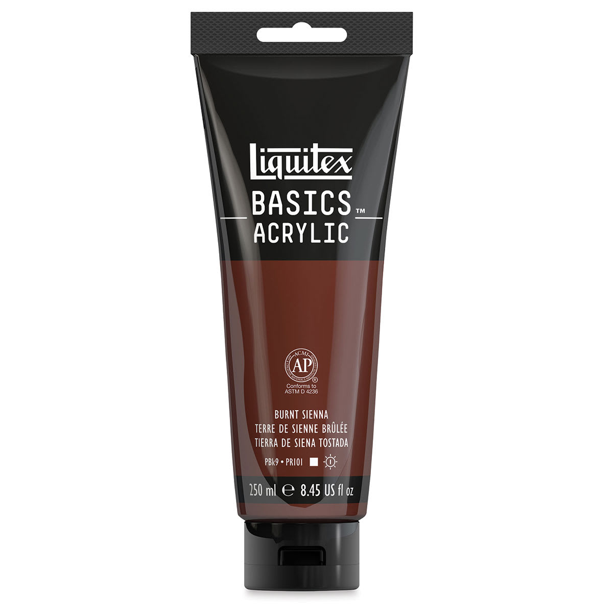 Liquitex Basics - Burnt Sienna, 8.5 oz Tube
