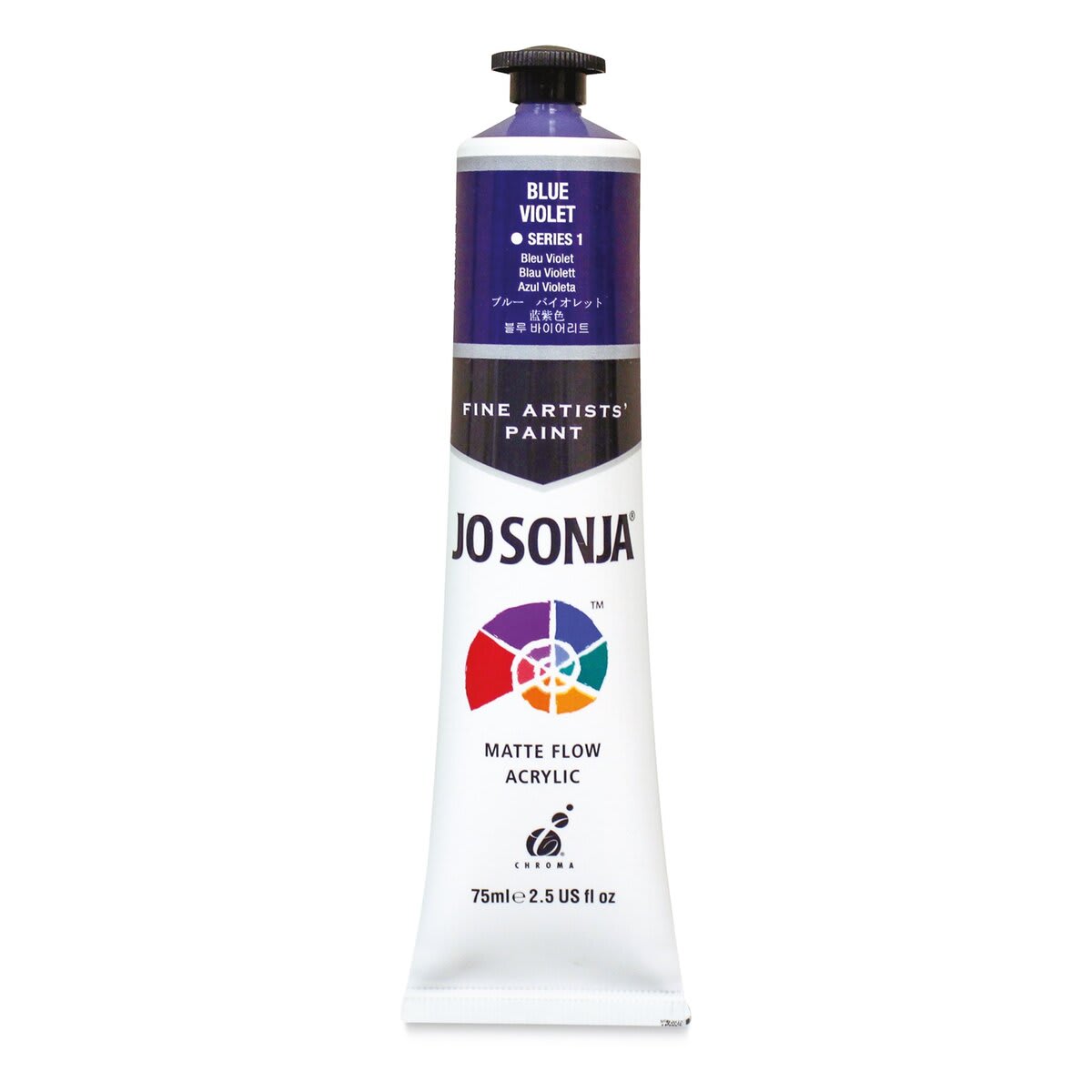 Jo Sonja's Artist Acrylic - Blue Violet, 2.5 oz tube