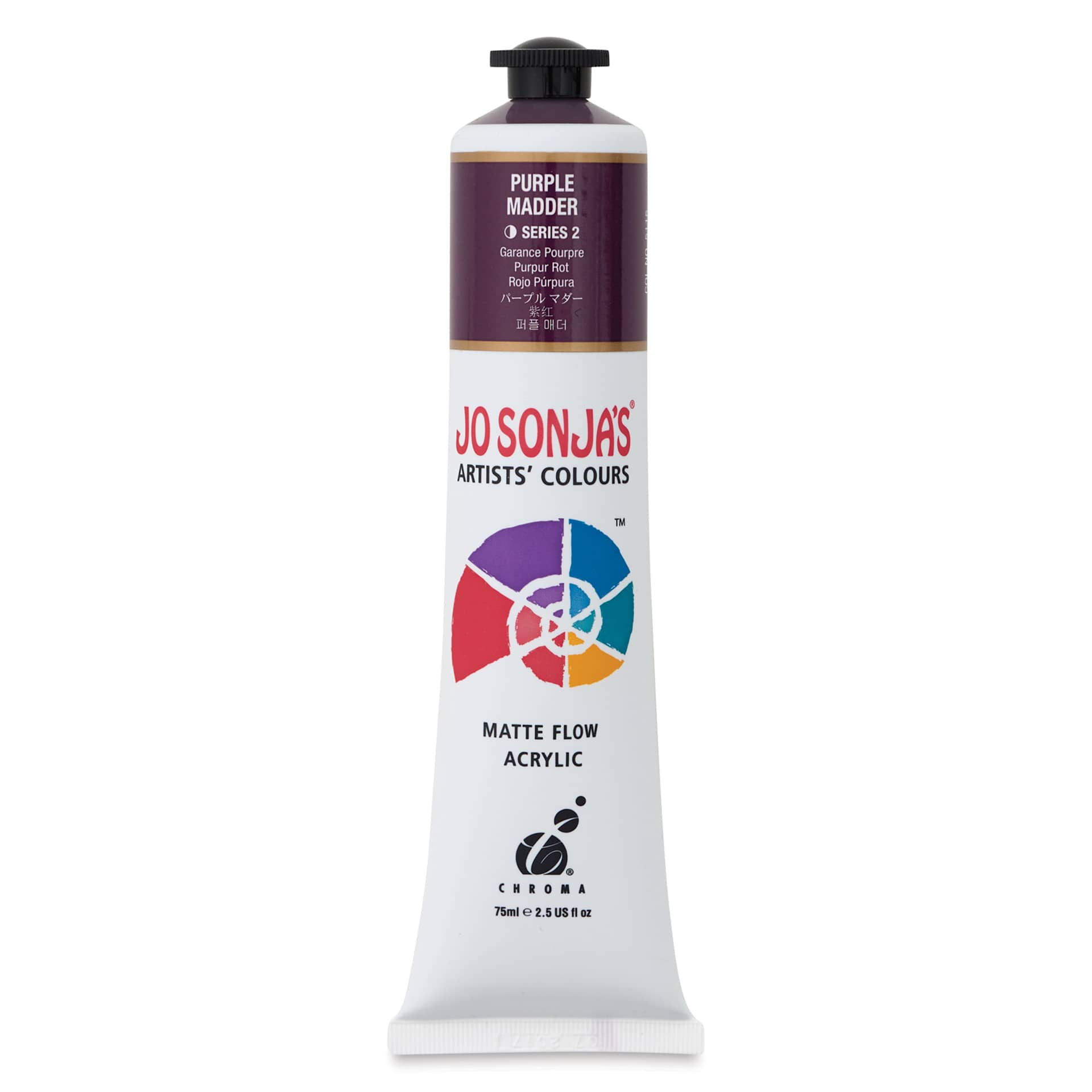 Jo Sonja's Artist Acrylic - Purple Madder, 2.5 oz tube