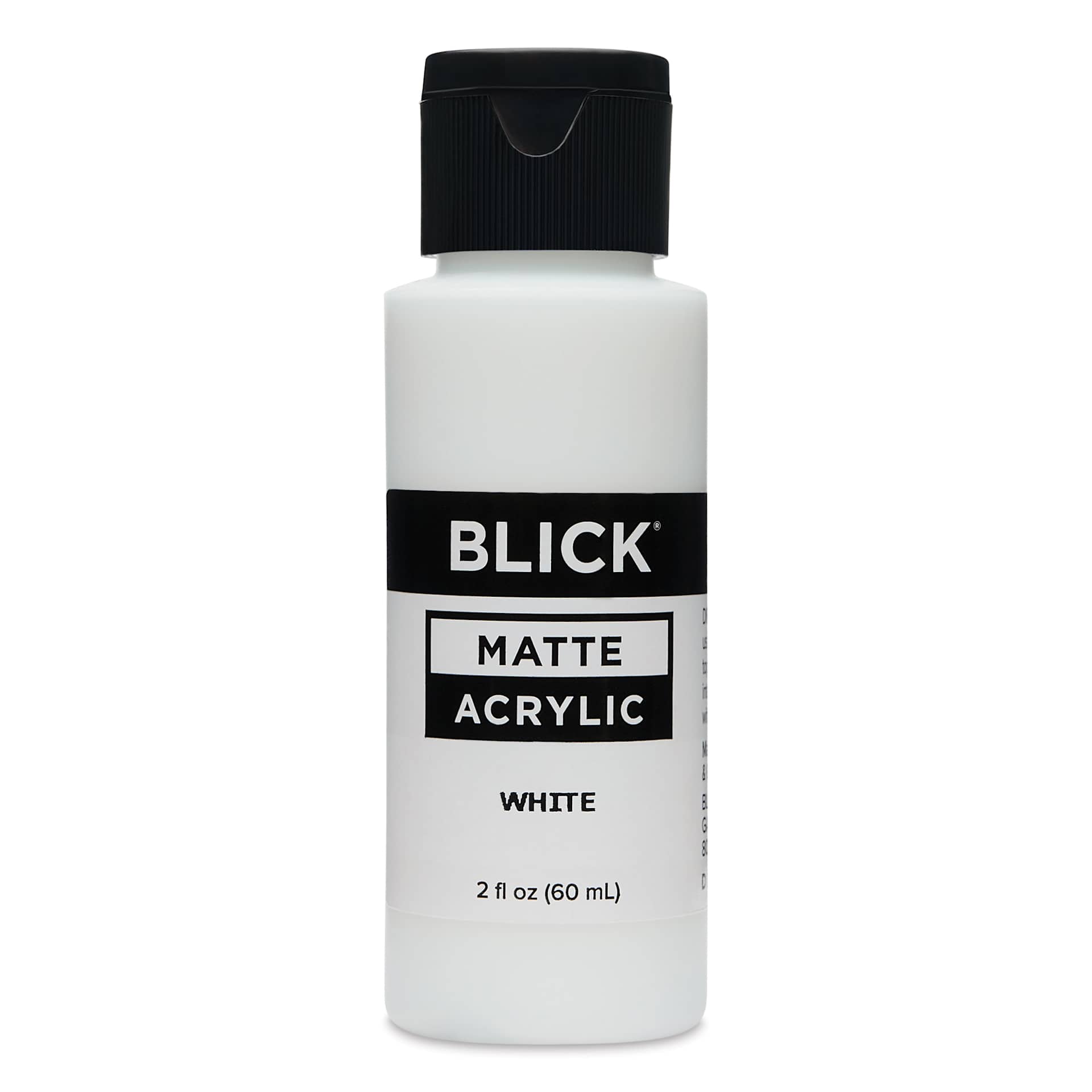 Blick Matte Acrylic - White, 2 oz bottle