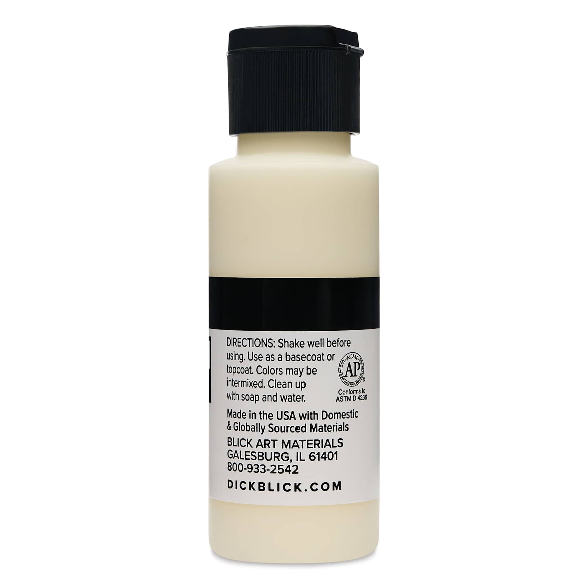 Blick Matte Acrylic - Off White, 2 oz bottle
