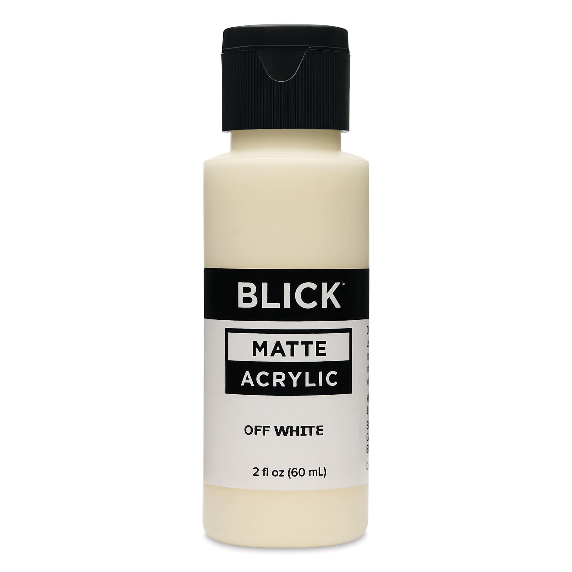 Blick Matte Acrylic - Off White, 2 oz bottle