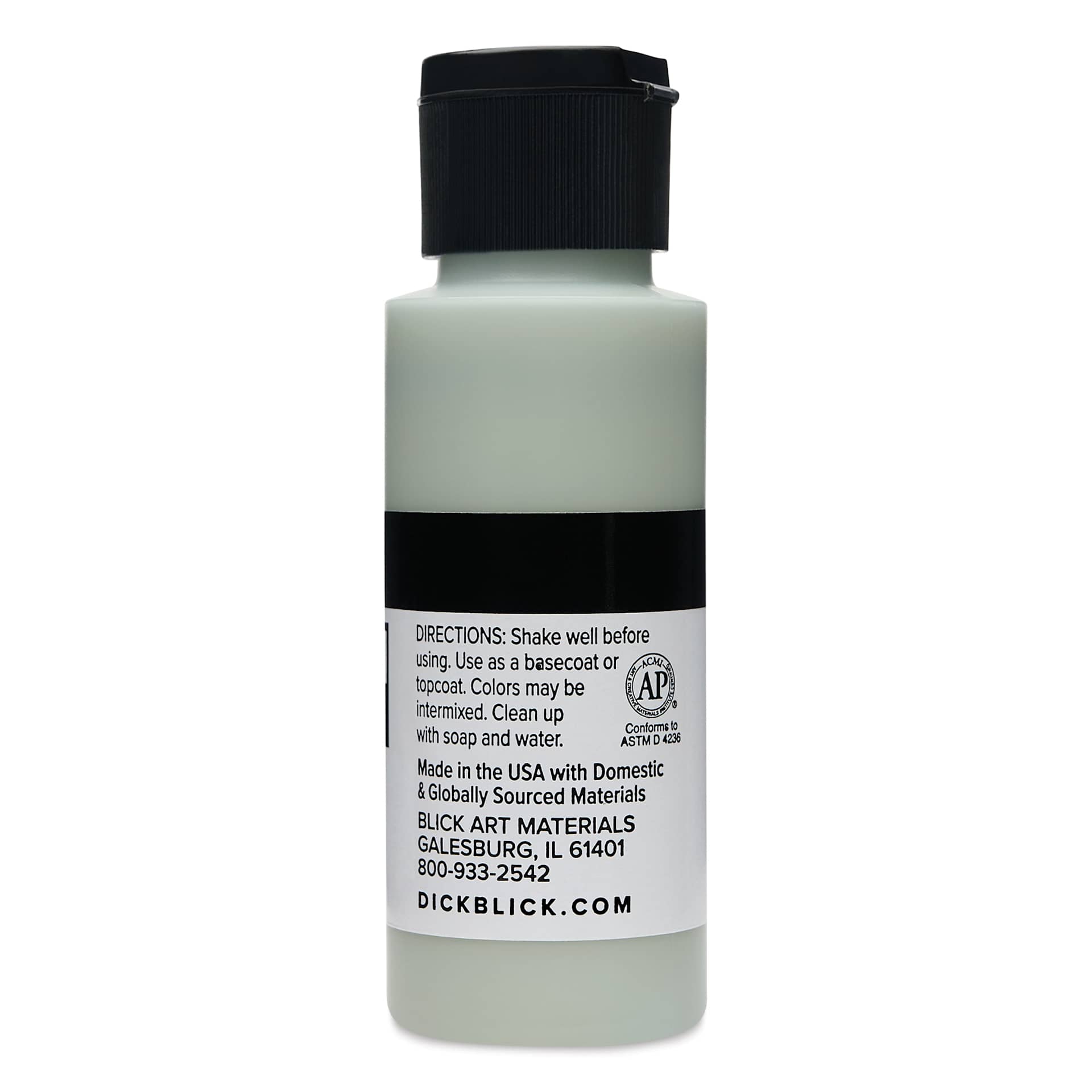 Blick Matte Acrylic - Nimbus Gray, 2 oz bottle