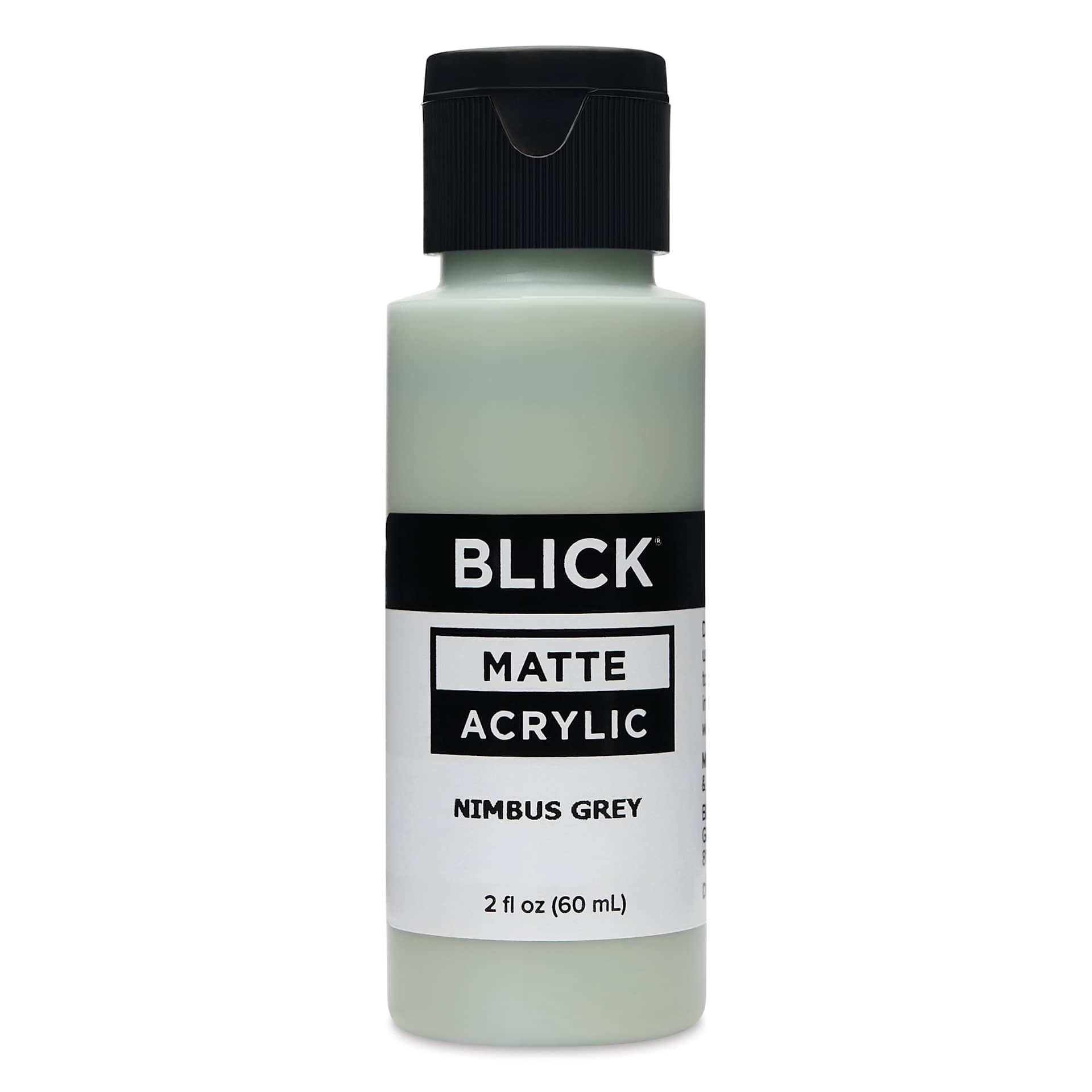 Blick Matte Acrylic - Nimbus Gray, 2 oz bottle