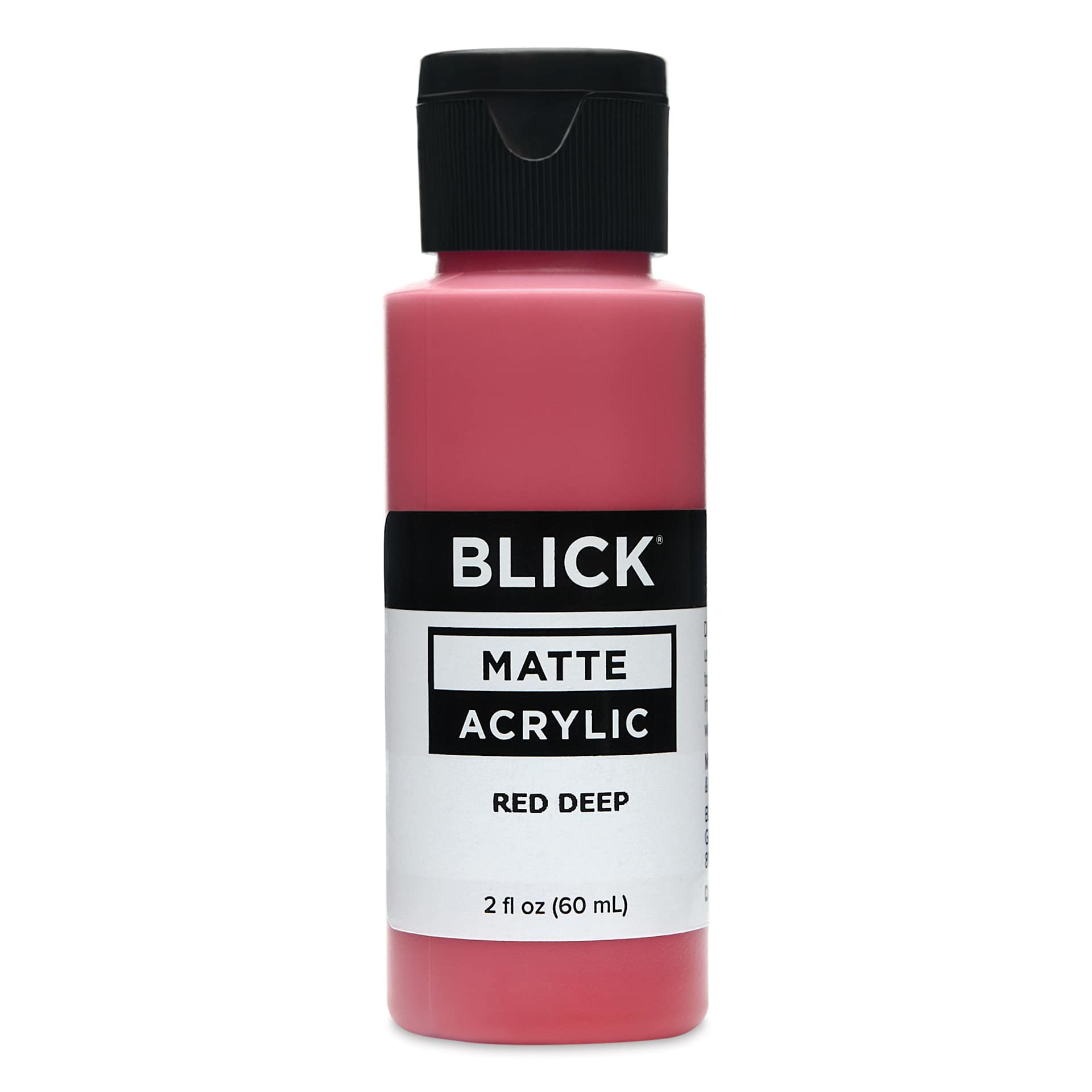 Blick Matte Acrylic - Red Deep, 2 oz bottle