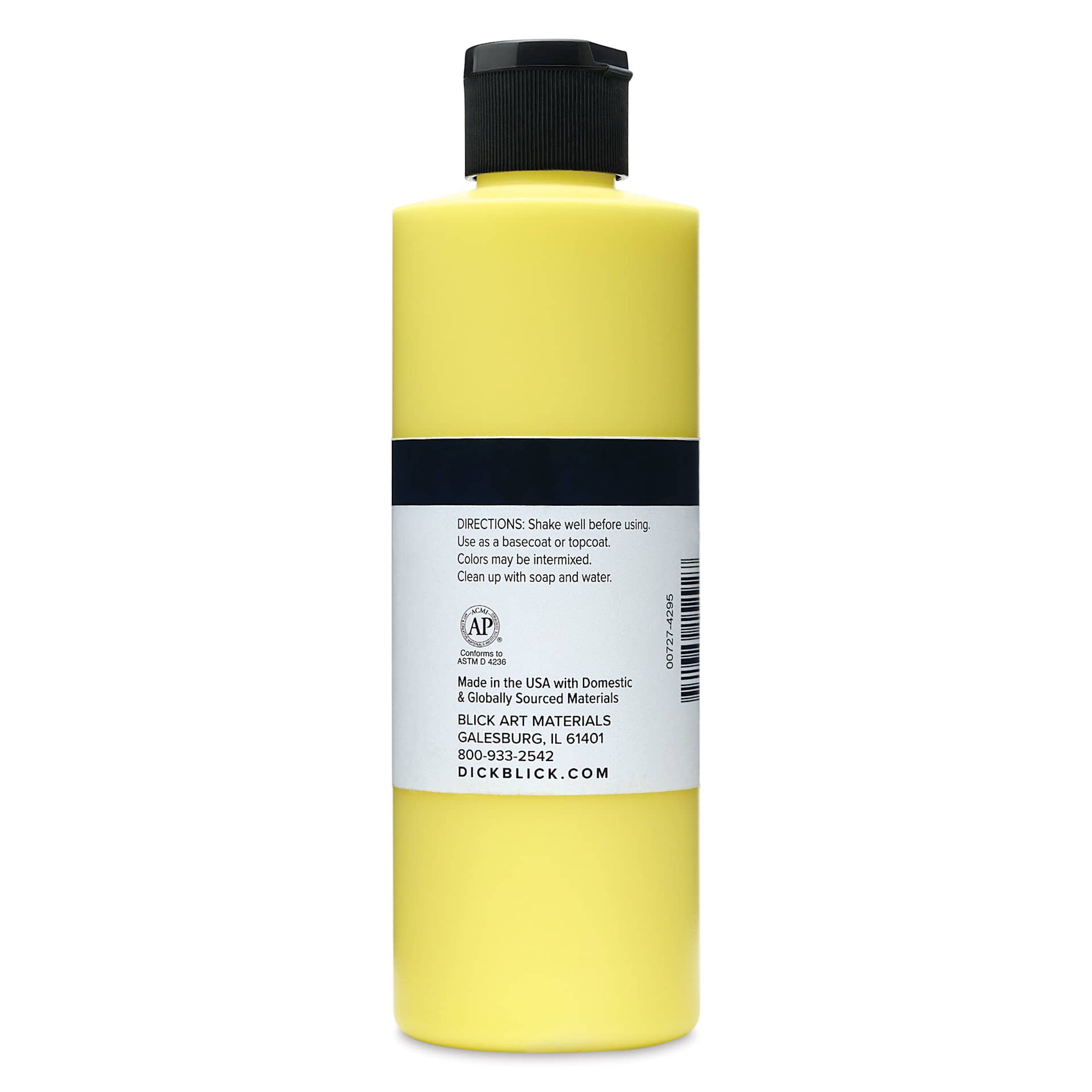 Blick Matte Acrylic - Yellow Bright, 8 oz