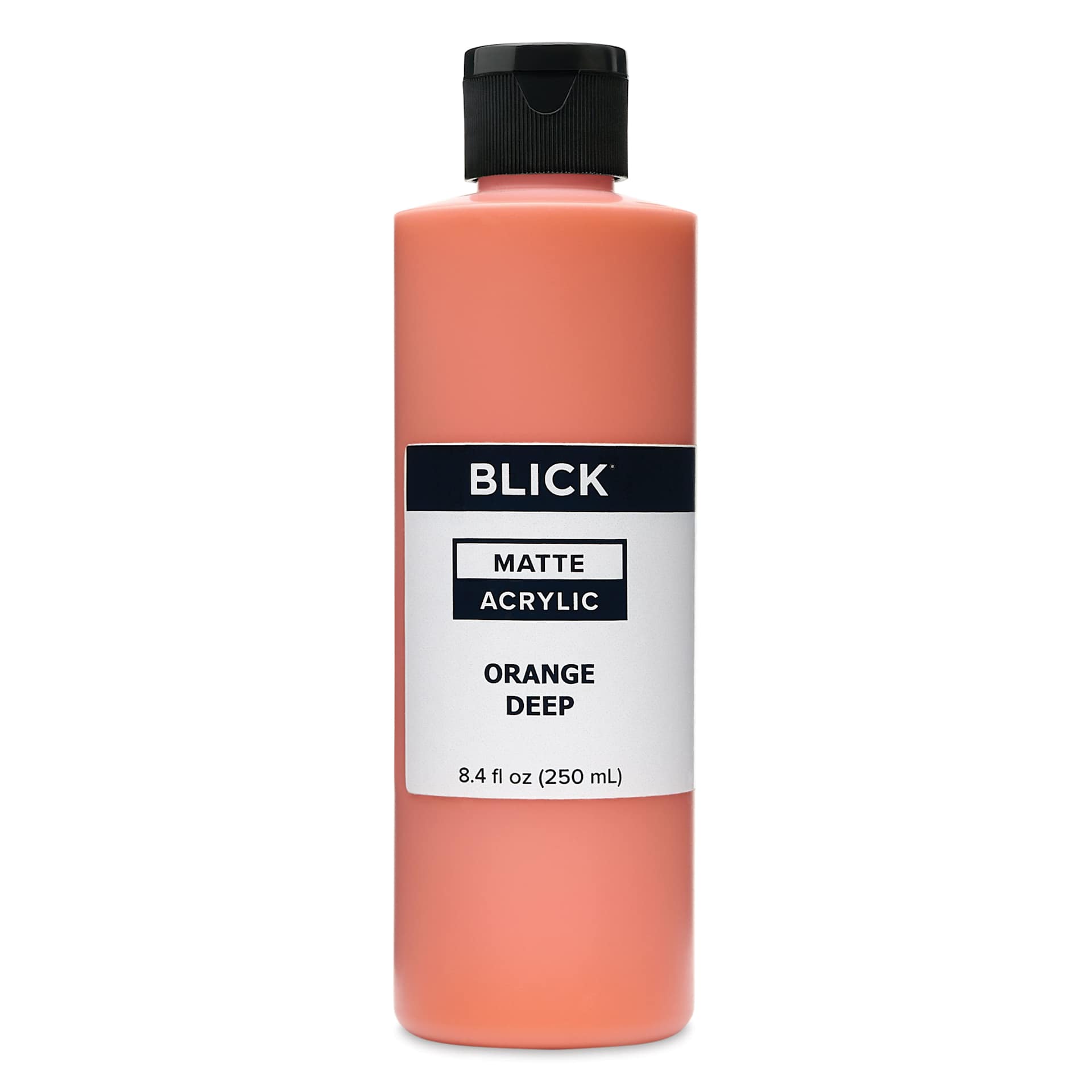 Blick Matte Acrylic - Orange Deep, 8 oz