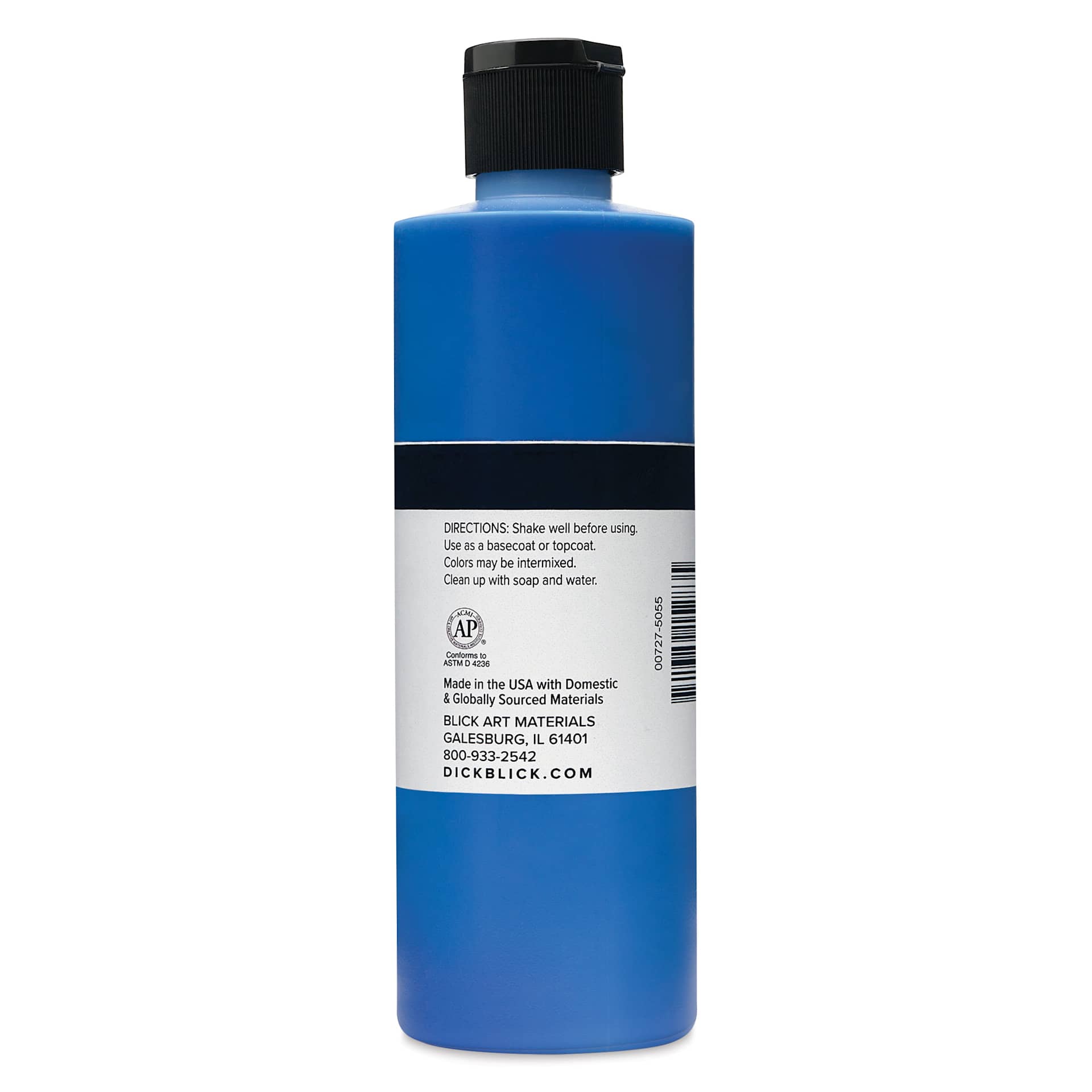 Blick Matte Acrylic - Dark Blue Medium, 8 oz