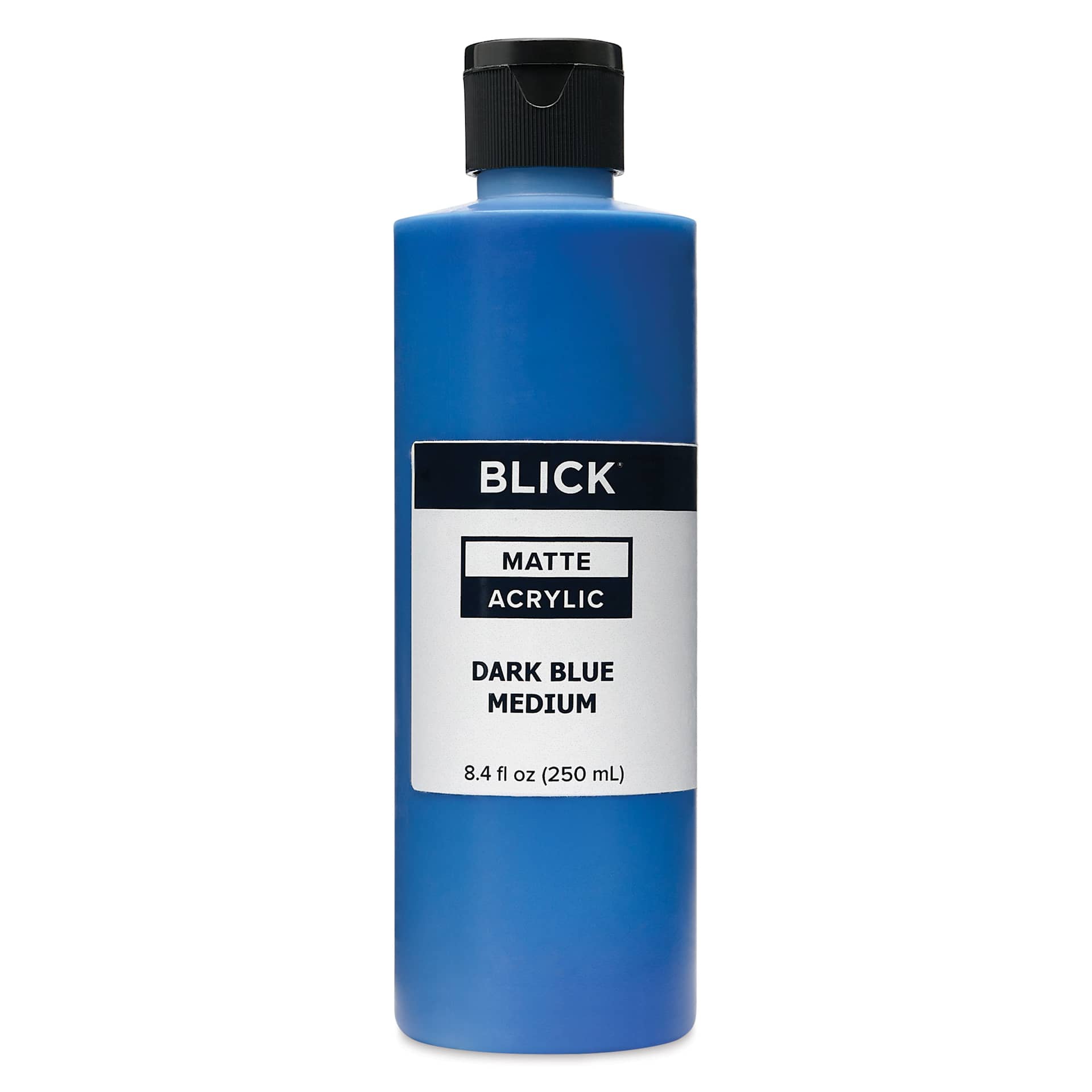 Blick Matte Acrylic - Dark Blue Medium, 8 oz