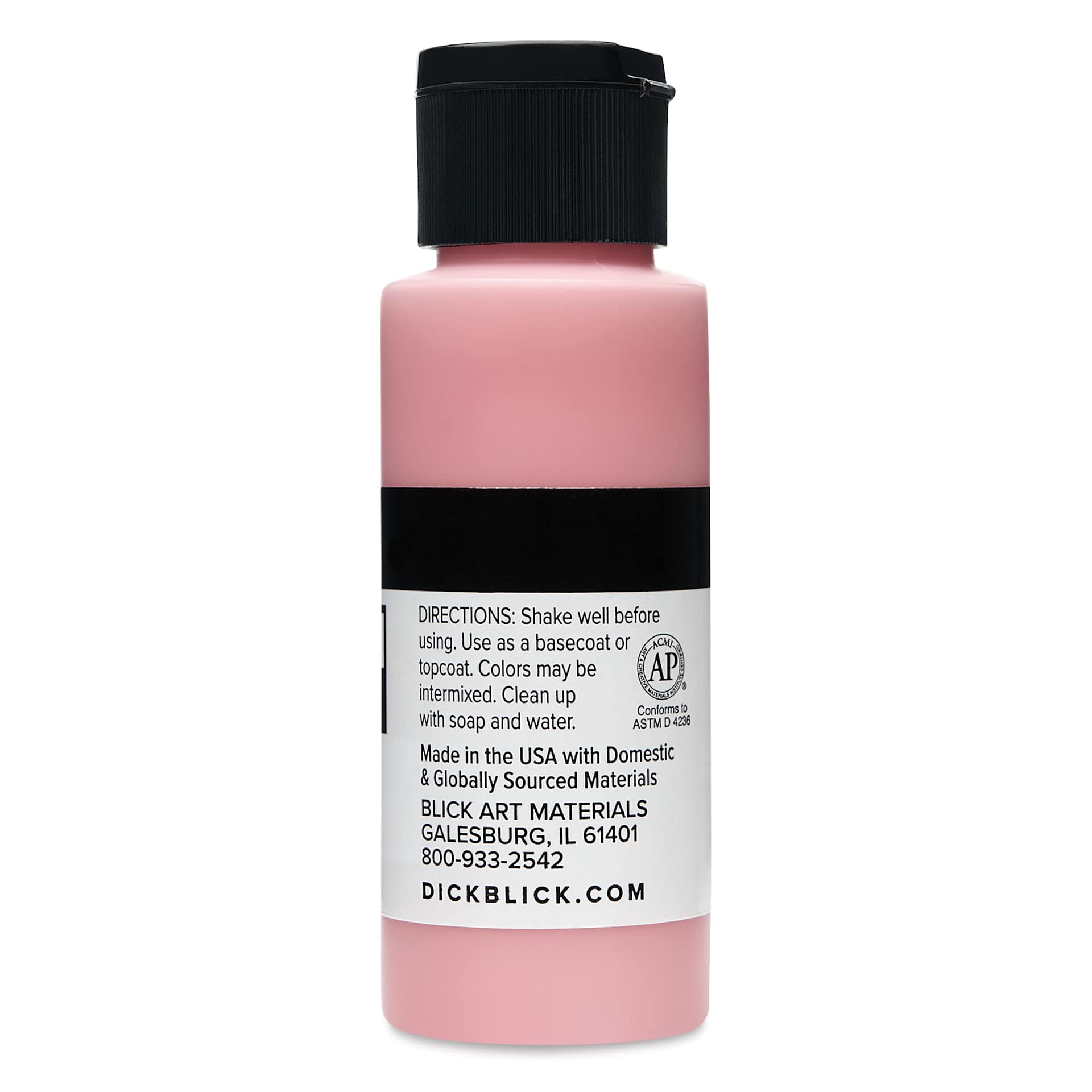 Blick Matte Acrylic - Blue Red Light, 2 oz bottle