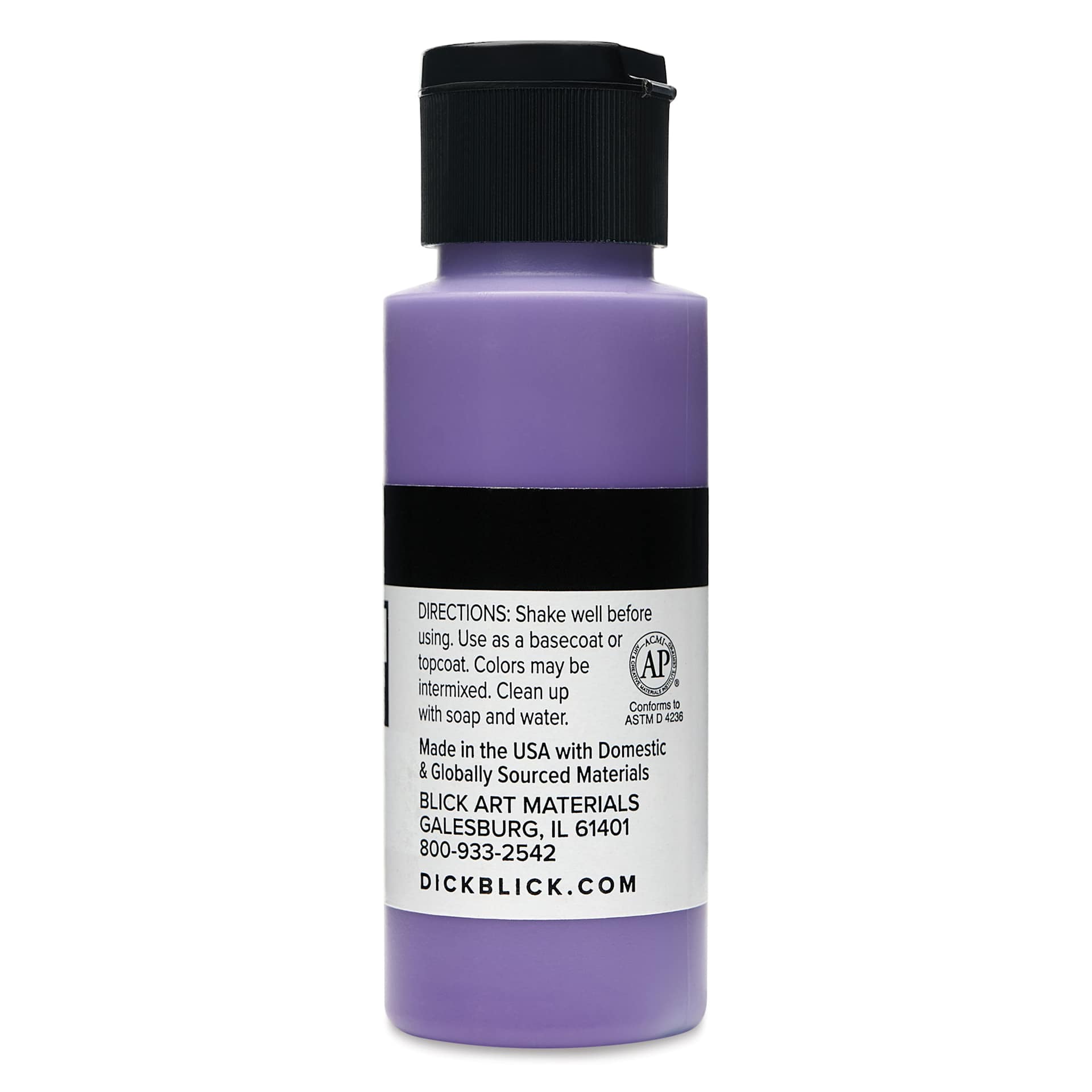 Blick Matte Acrylic - Violet Deep, 2 oz bottle