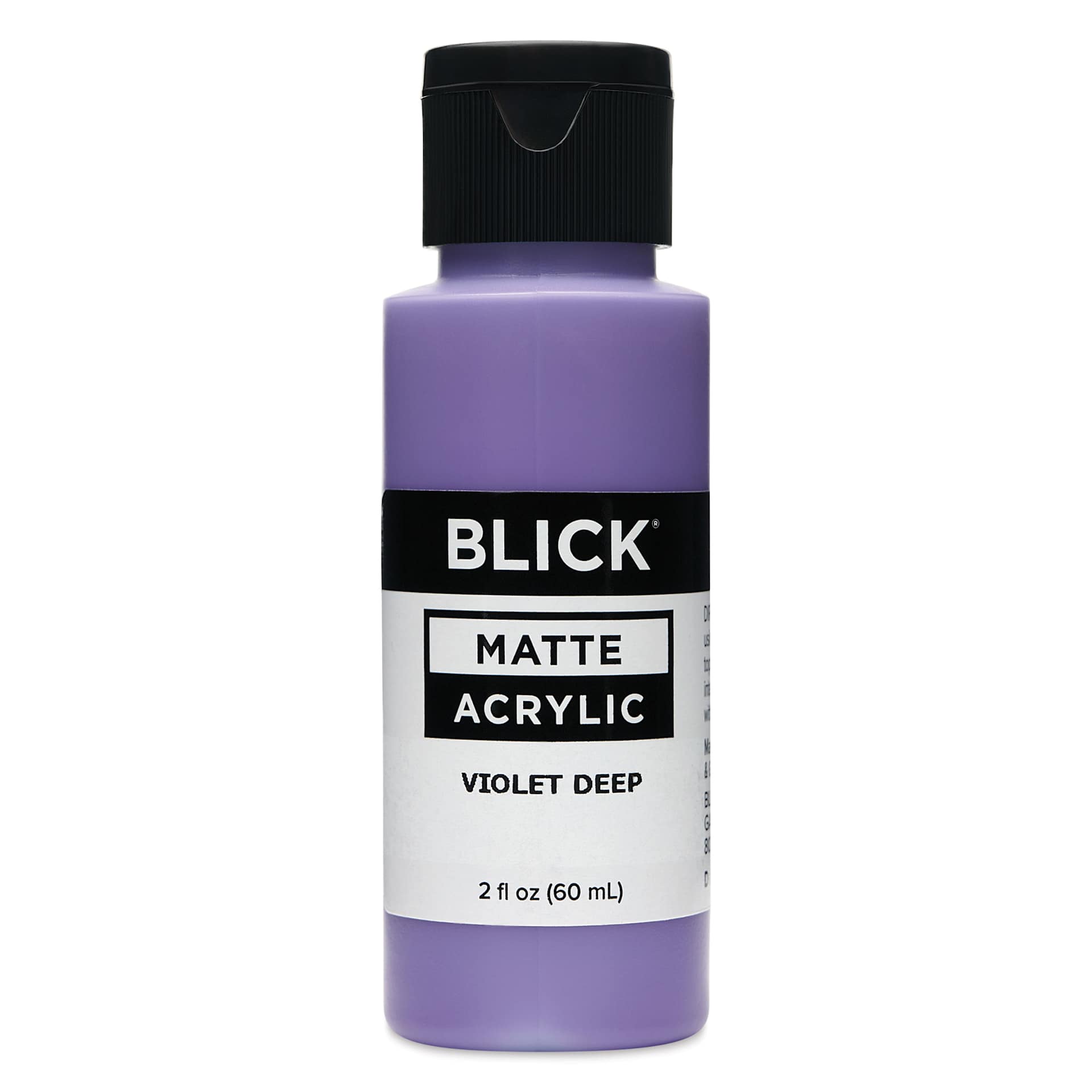 Blick Matte Acrylic - Violet Deep, 2 oz bottle
