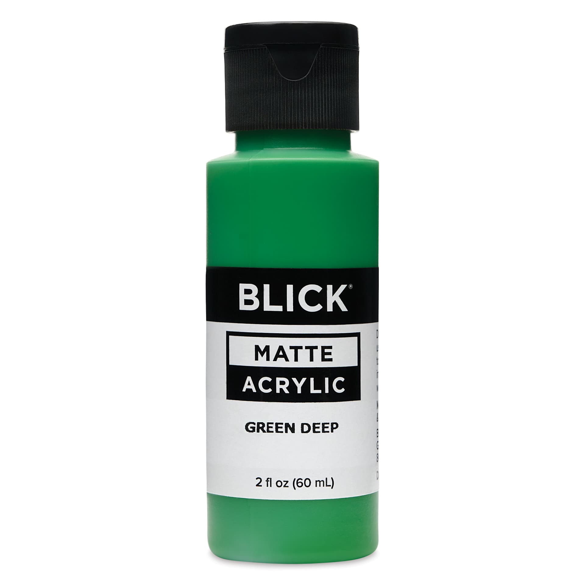 Blick Matte Acrylic - Green Deep, 2 oz bottle