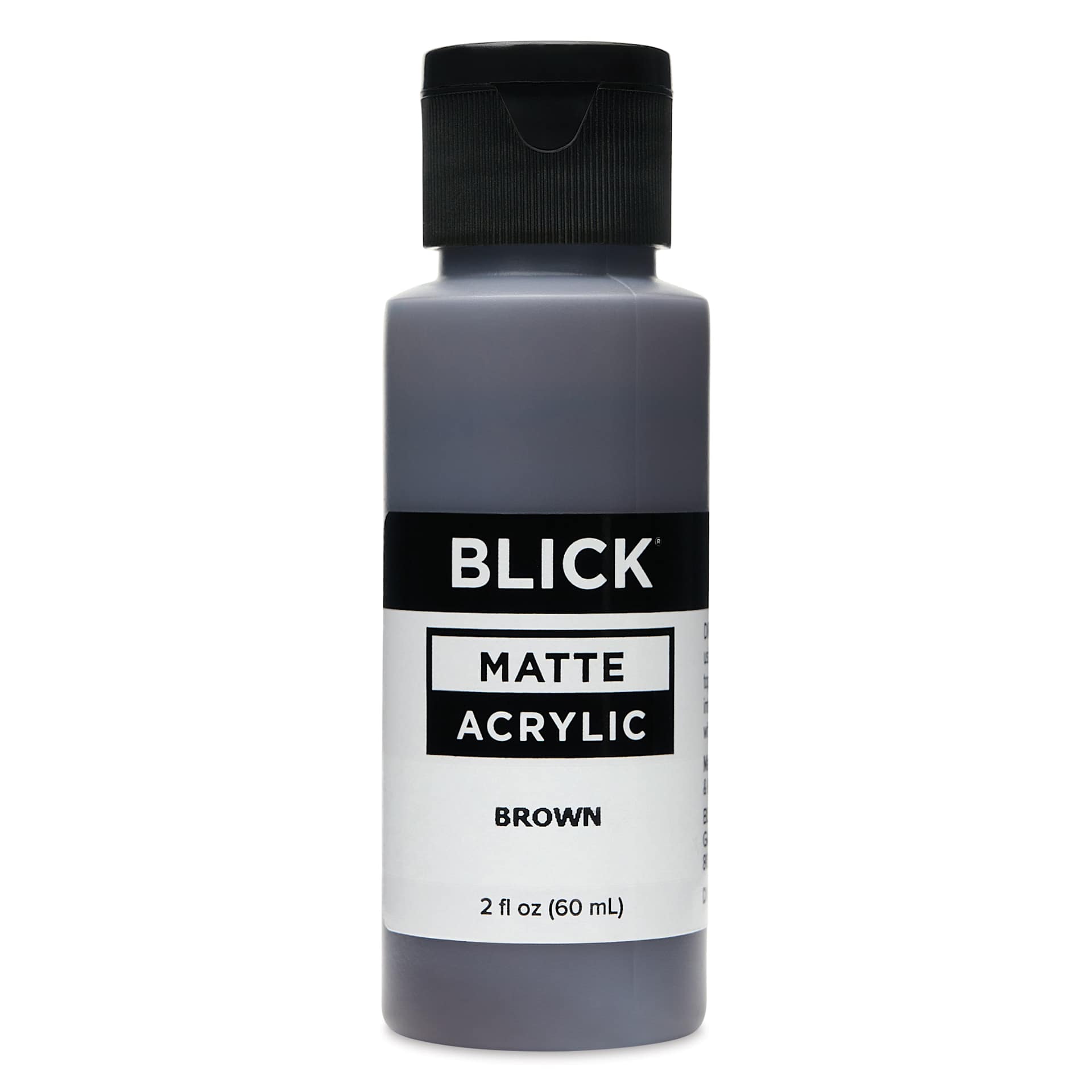 Blick Matte Acrylic - Brown, 2 oz bottle