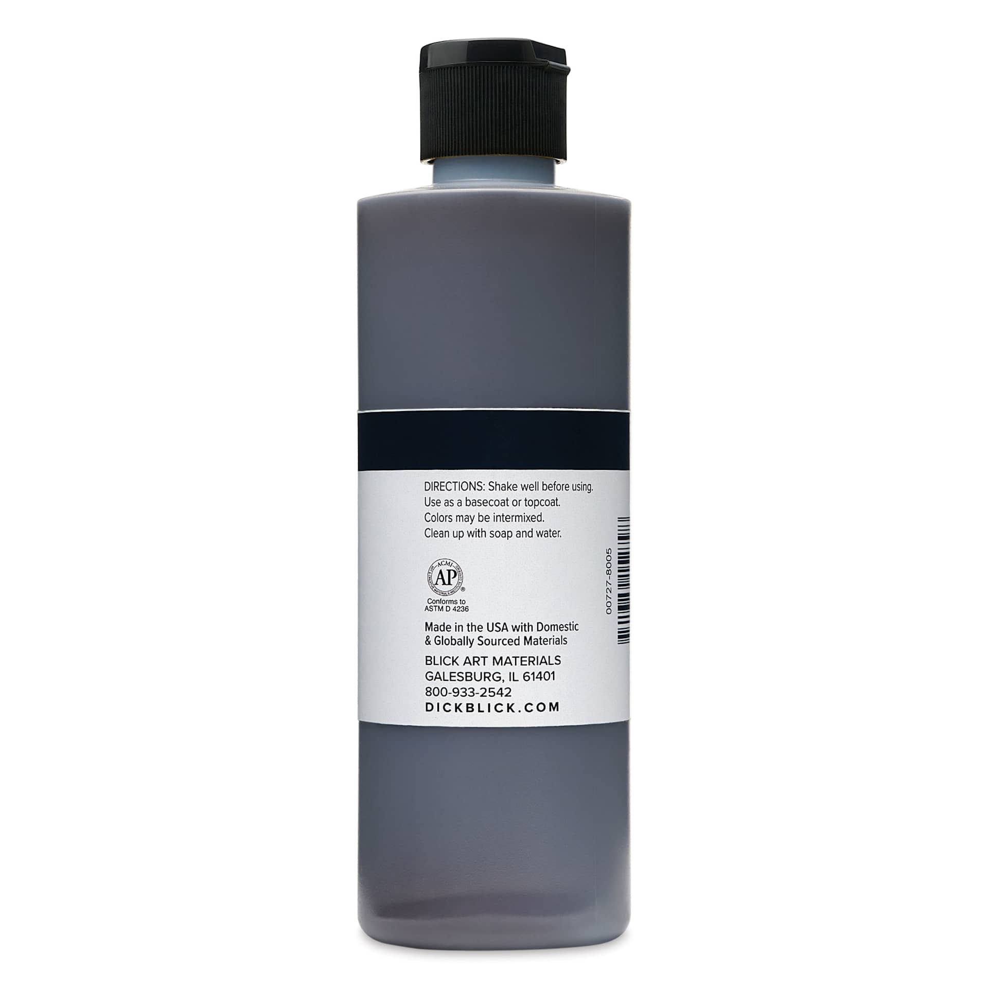 Blick Matte Acrylic - Brown, 8 oz