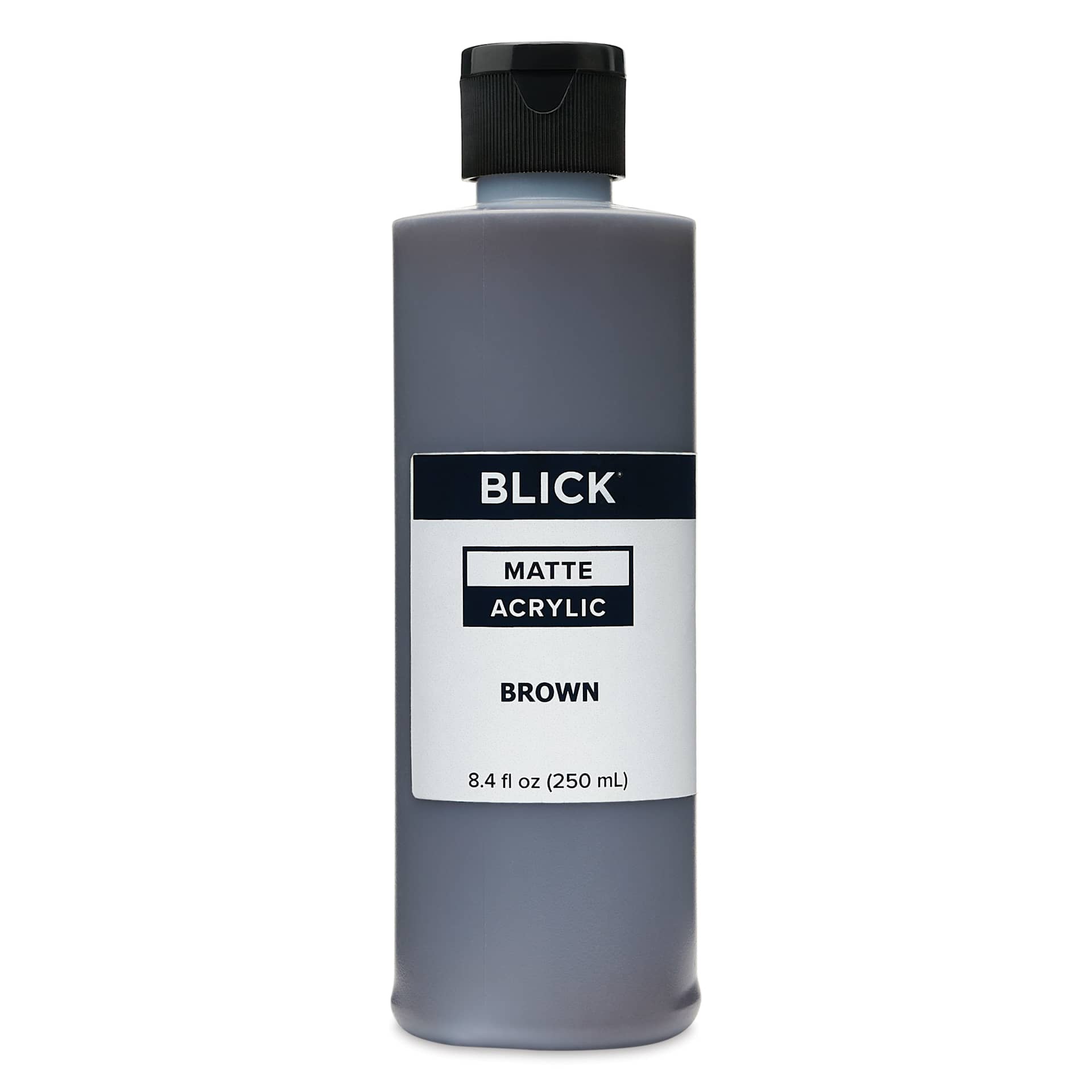 Blick Matte Acrylic - Brown, 8 oz