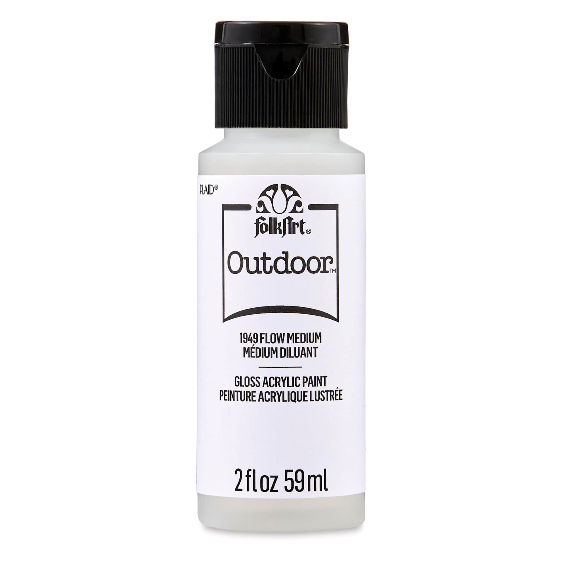 FolkArt Outdoor Acrylic Paint - Flow Medium, 2 oz, Bottle