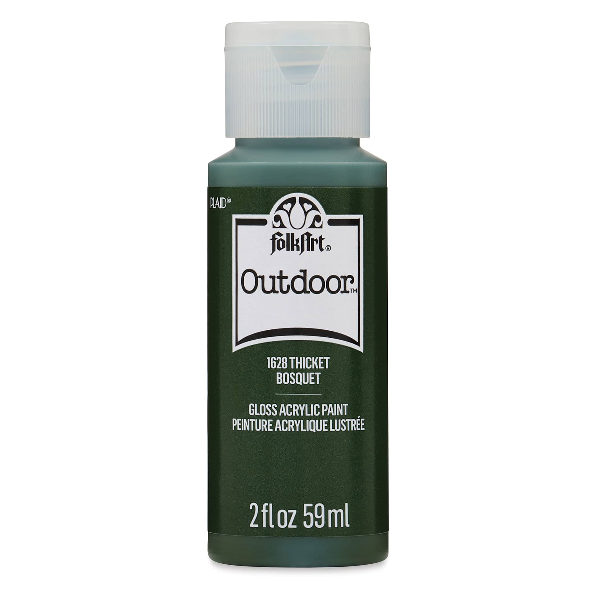 FolkArt Outdoor Acrylic Paint - Thicket, 2 oz, Bottle