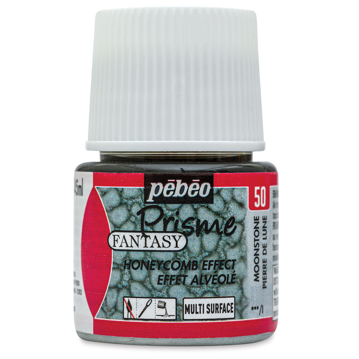 Pebeo Fantasy Prisme Paints - Moonstone, 45 ml bottle