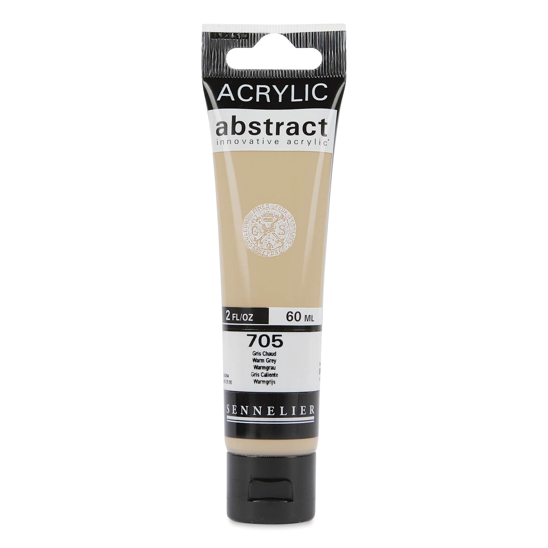 Sennelier Abstract Acrylic - Warm Grey, 60 ml tube